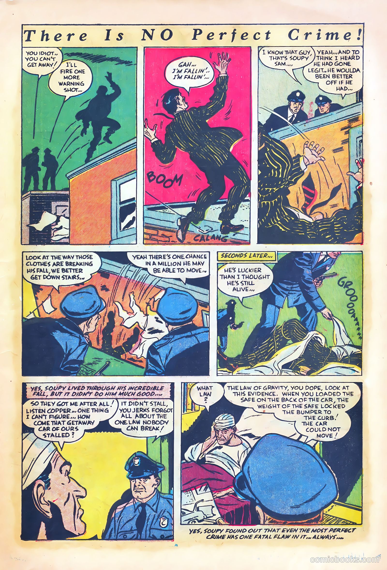 The Perfect Crime #16 (1951) — page 17 of 36