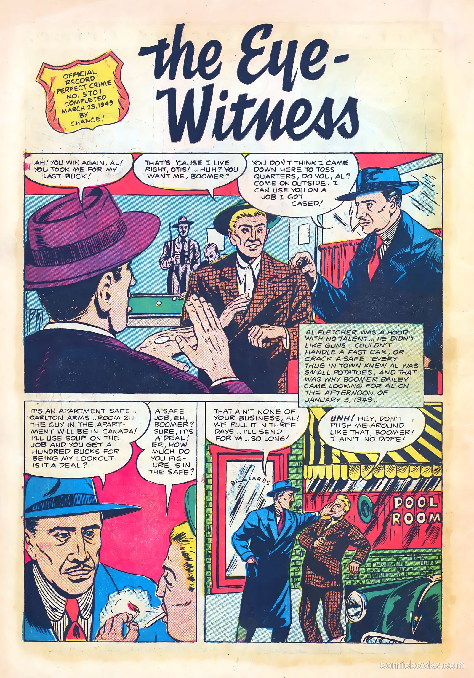 The Perfect Crime #16 (1951) — page 18 of 36