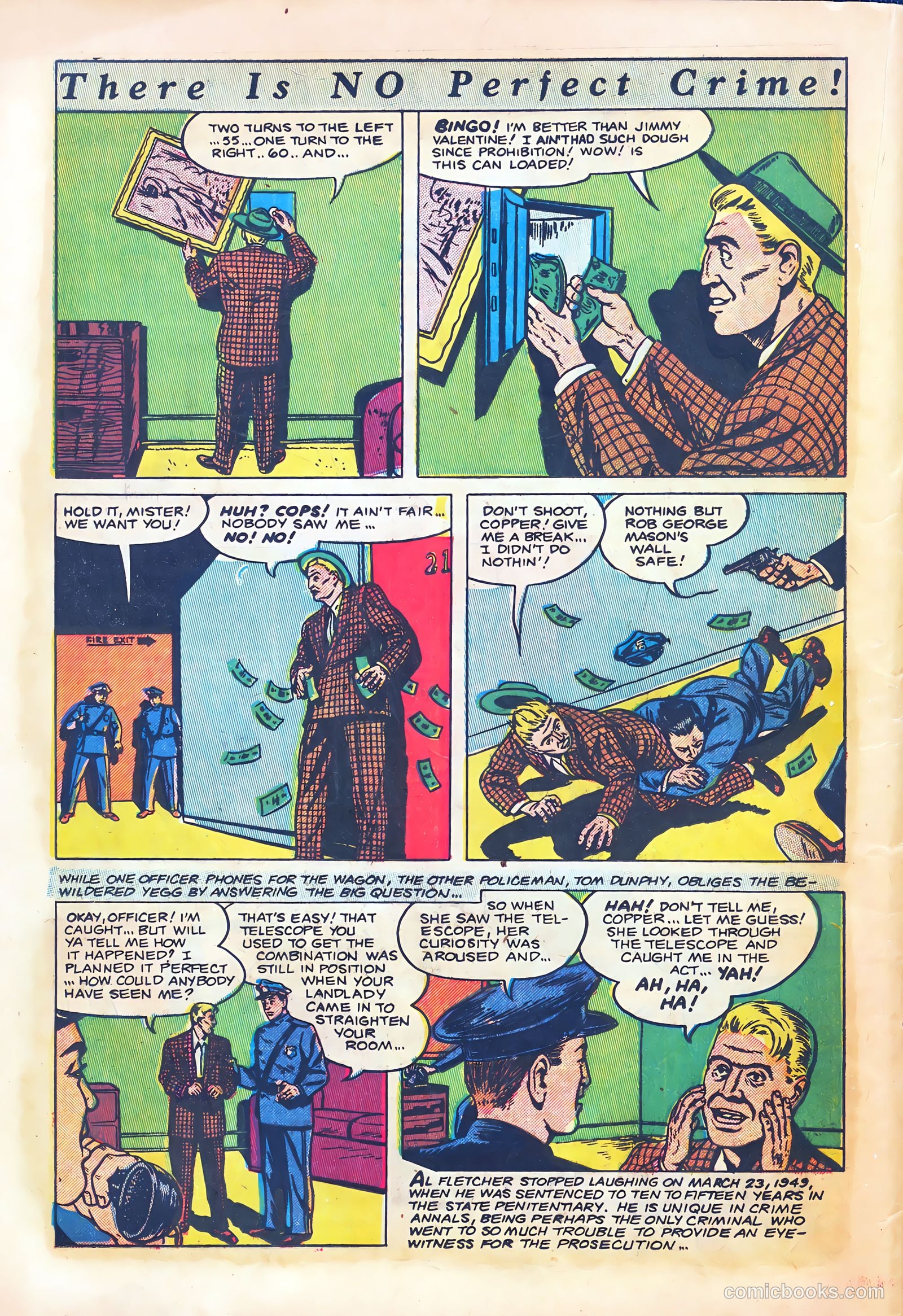 The Perfect Crime #16 (1951) — page 20 of 36