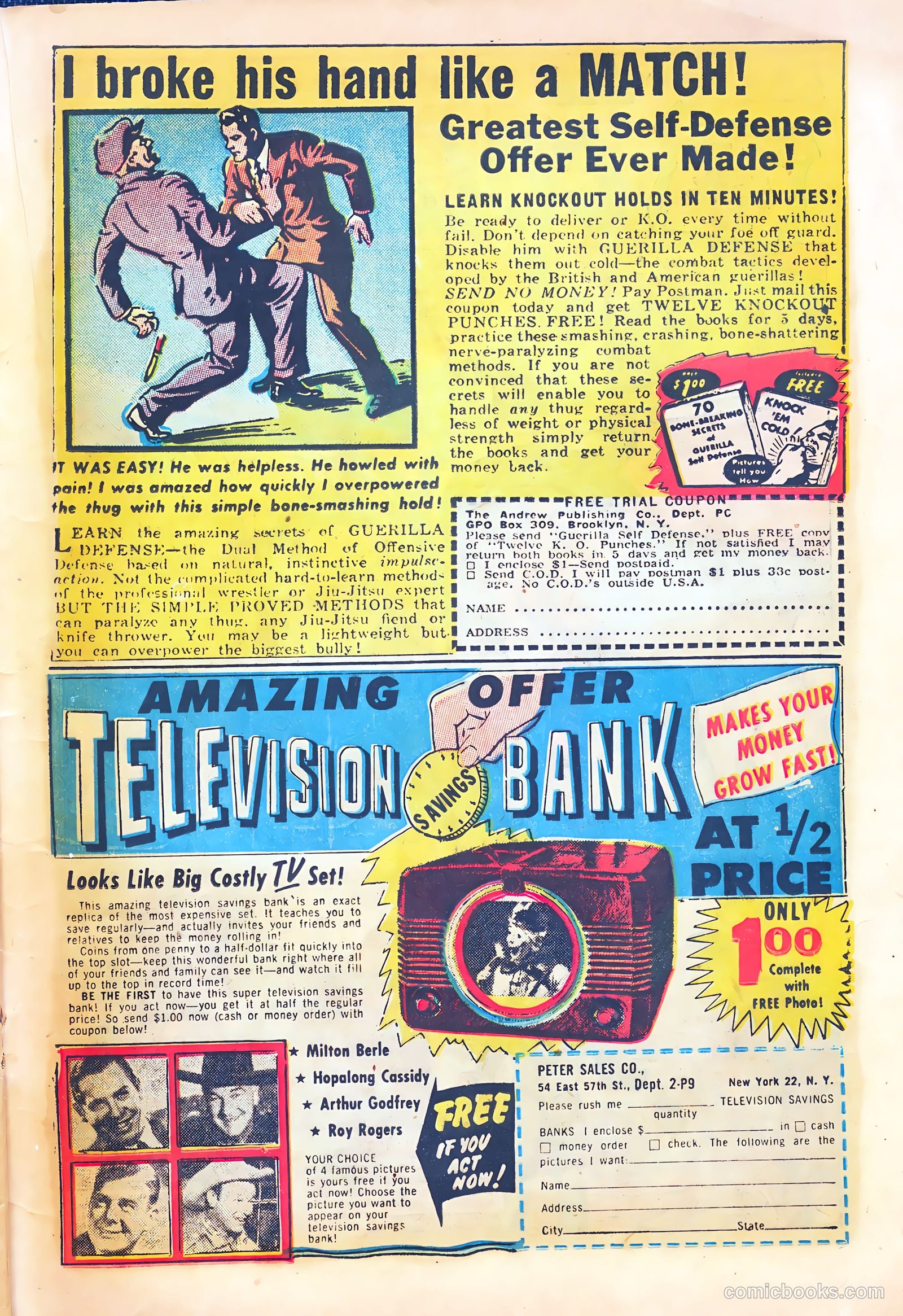 The Perfect Crime #16 (1951) — page 21 of 36