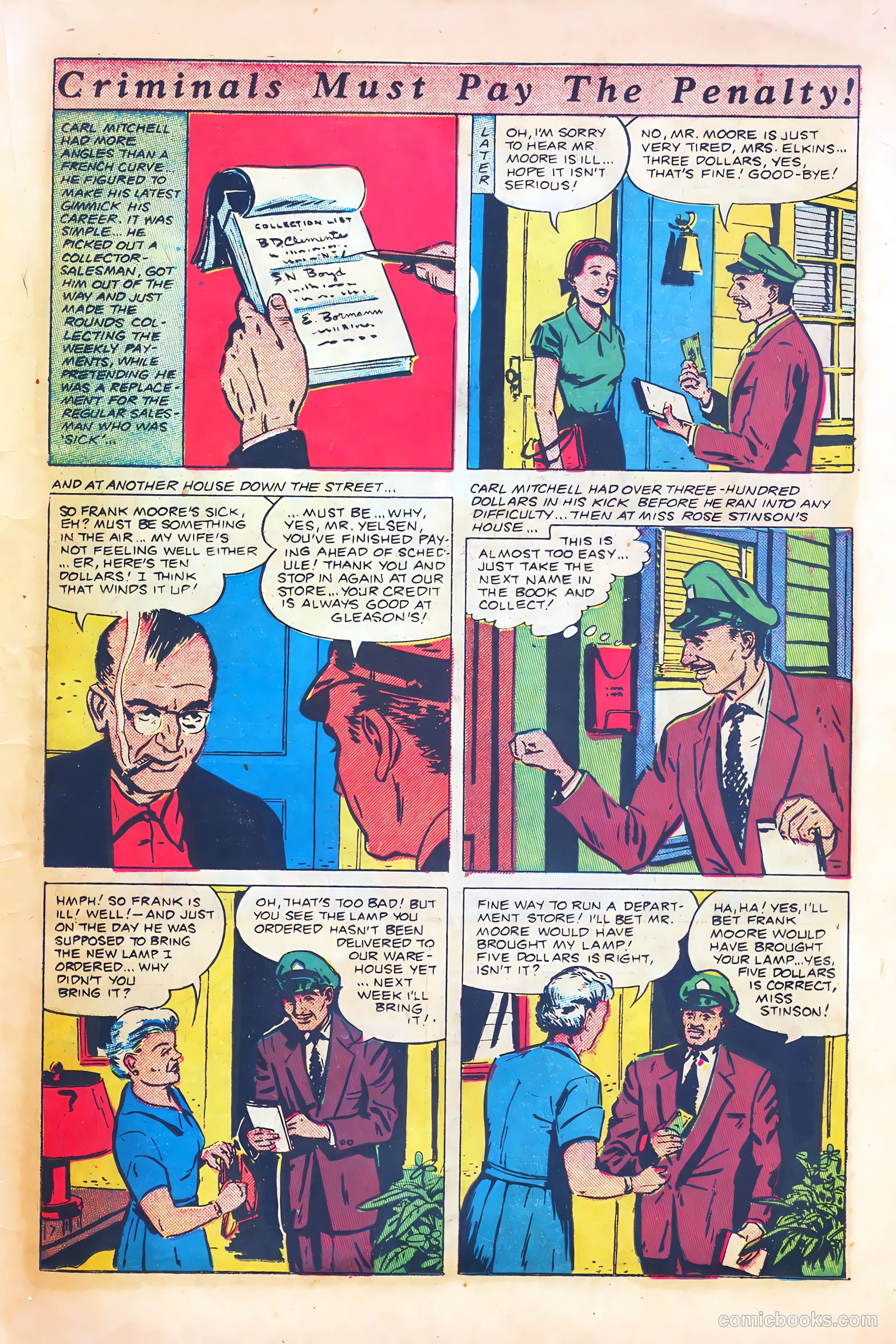 The Perfect Crime #16 (1951) — page 23 of 36