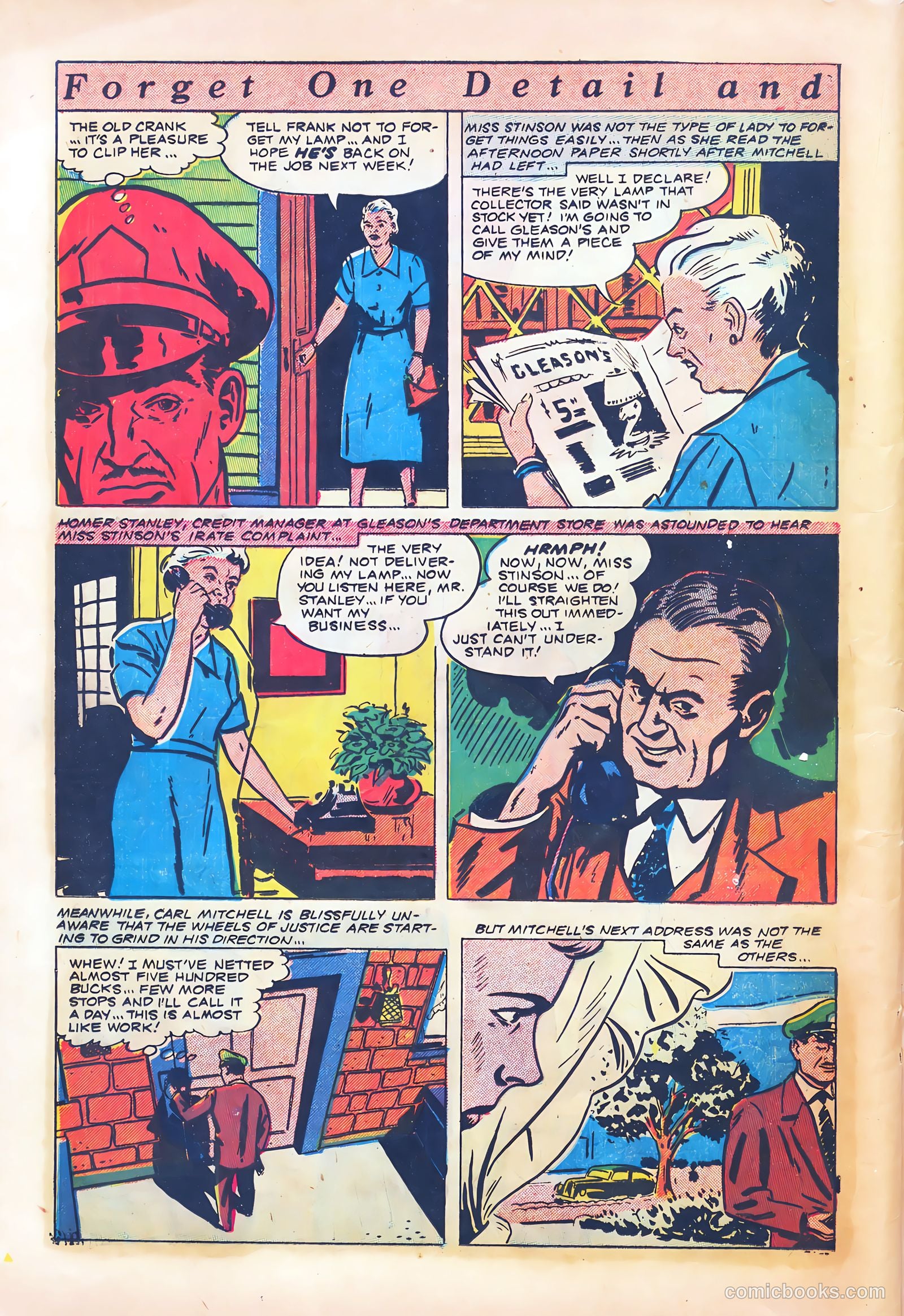 The Perfect Crime #16 (1951) — page 24 of 36