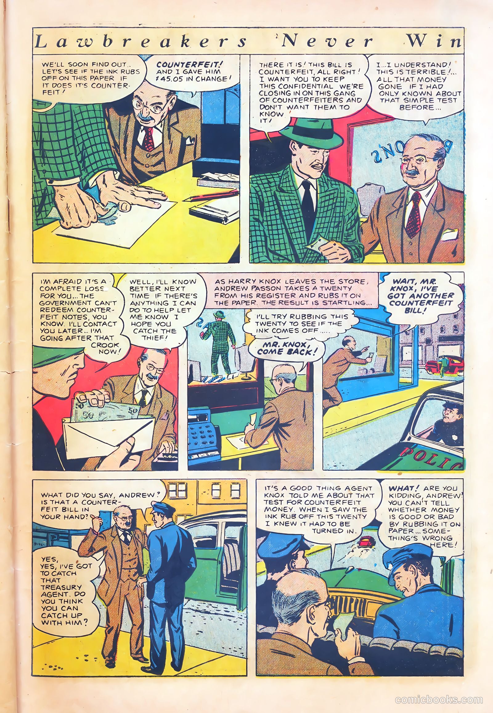 The Perfect Crime #16 (1951) — page 31 of 36