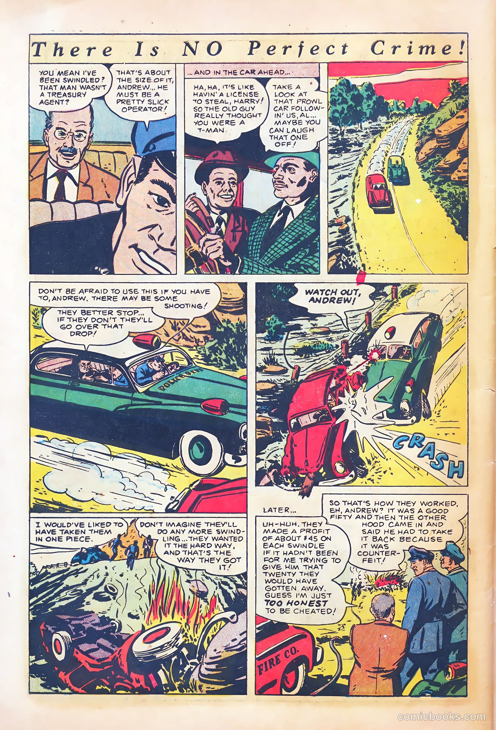 The Perfect Crime #16 (1951) — page 32 of 36