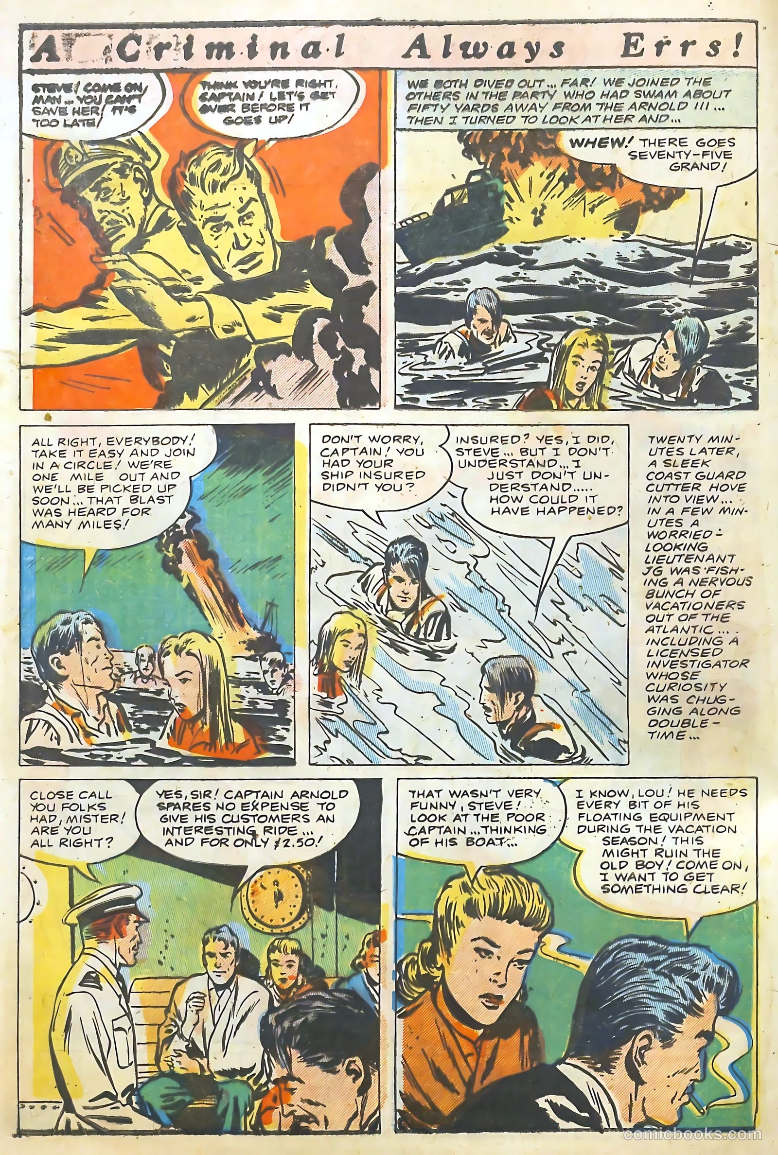 The Perfect Crime #17 (1951) — page 5 of 37