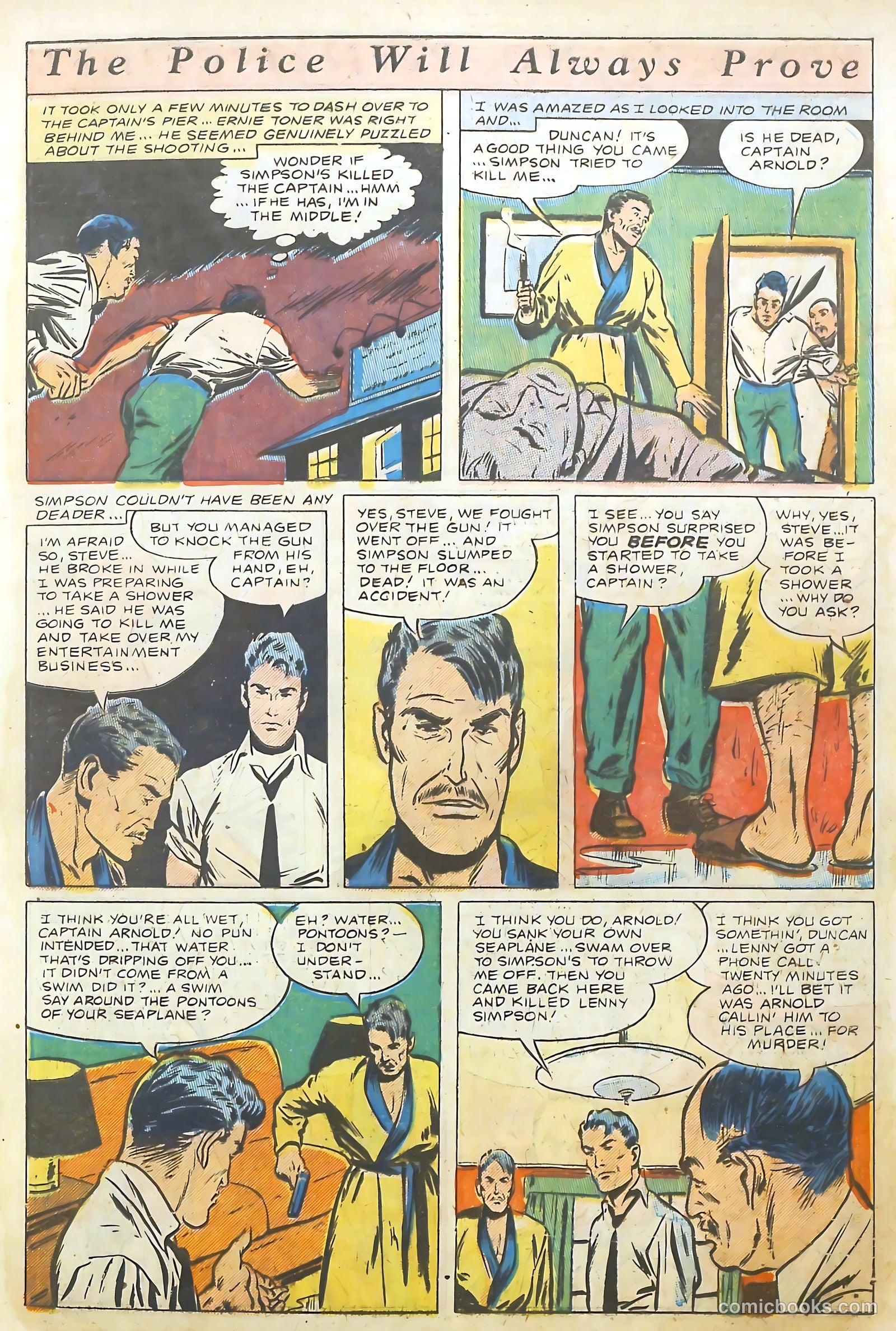 The Perfect Crime #17 (1951) — page 10 of 37
