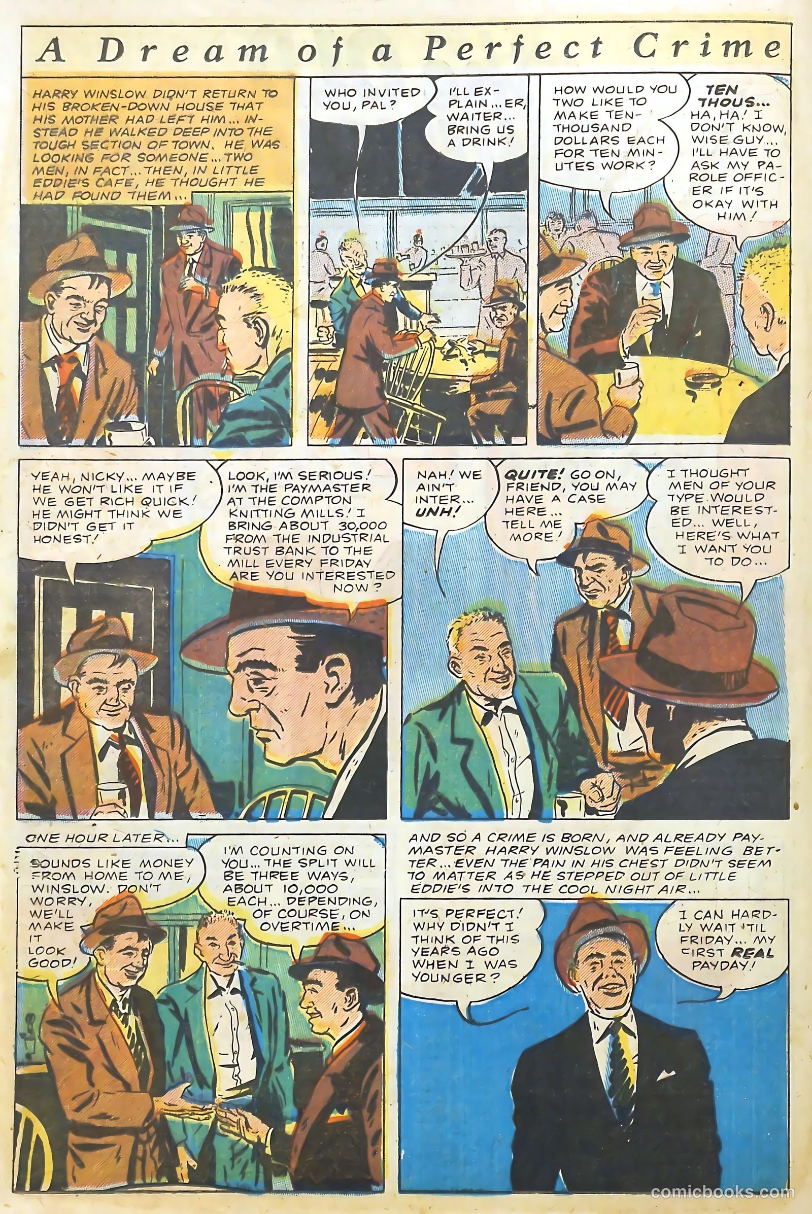 The Perfect Crime #17 (1951) — page 13 of 37