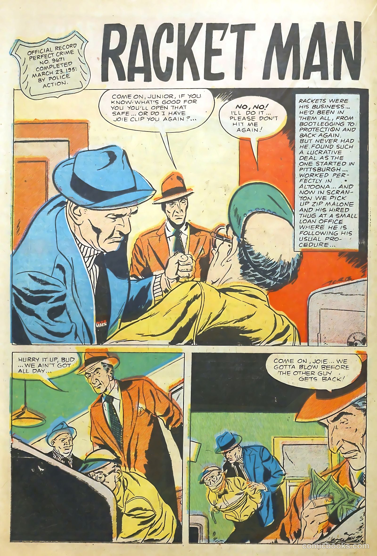 The Perfect Crime #17 (1951) — page 19 of 37
