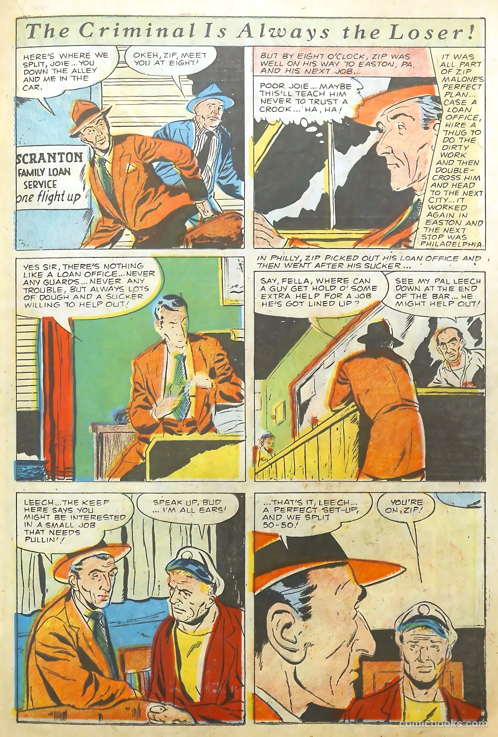 The Perfect Crime #17 (1951) — page 20 of 37