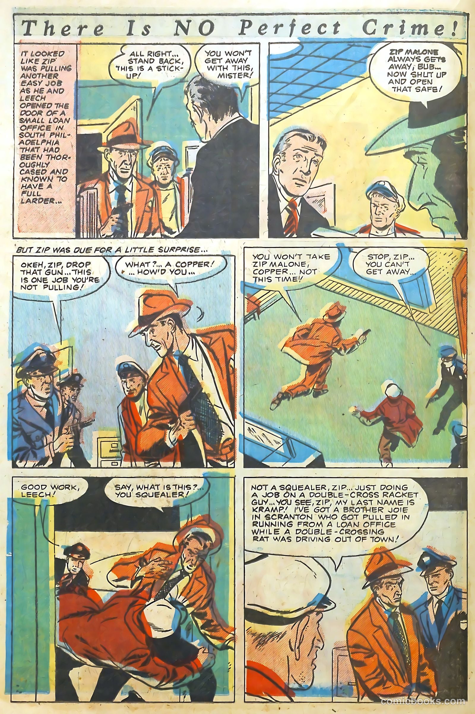 The Perfect Crime #17 (1951) — page 21 of 37