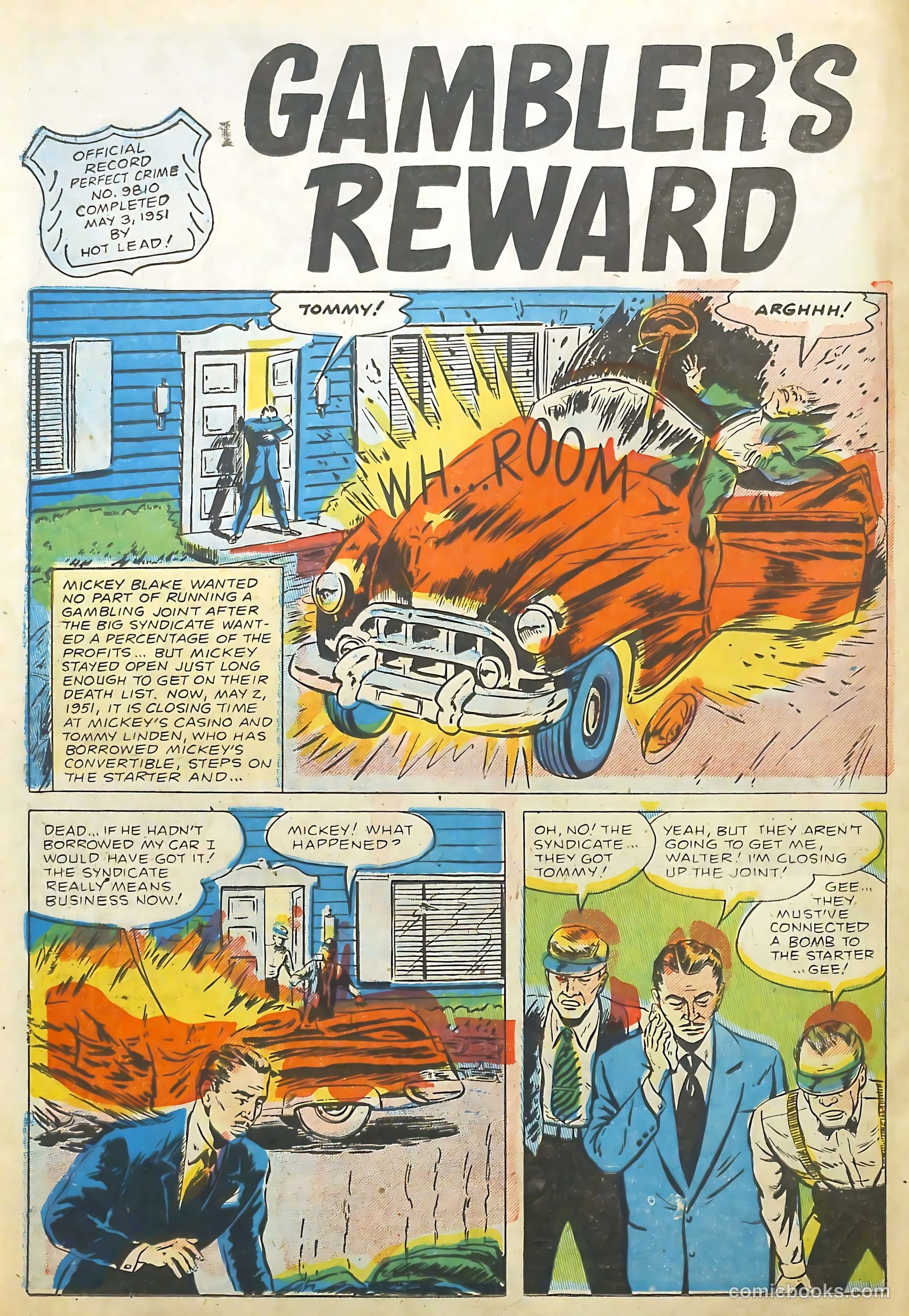 The Perfect Crime #17 (1951) — page 23 of 37