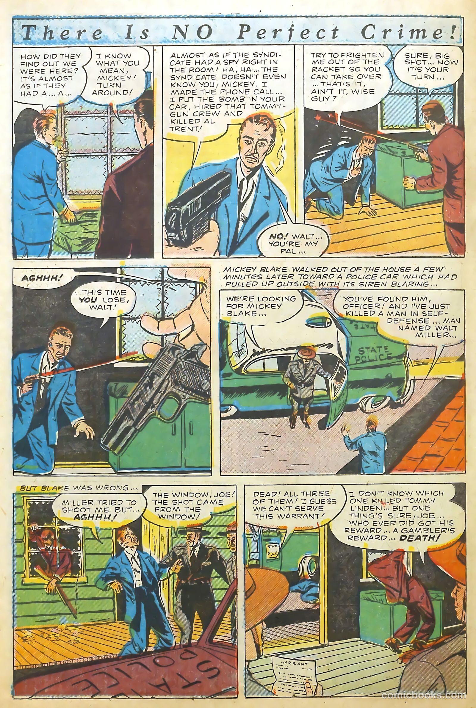 The Perfect Crime #17 (1951) — page 27 of 37