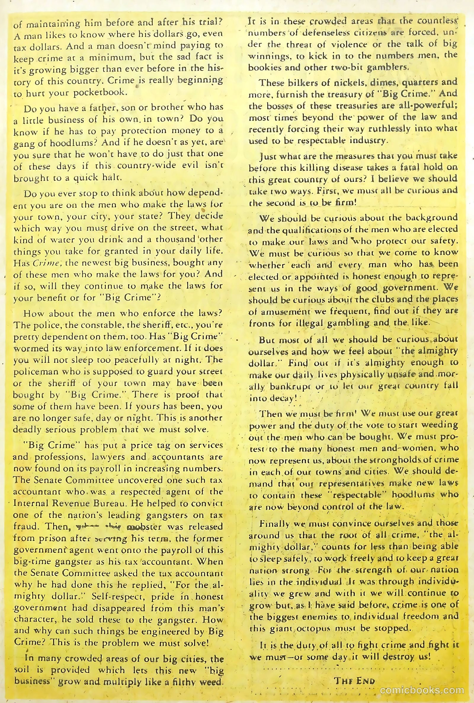 The Perfect Crime #17 (1951) — page 30 of 37