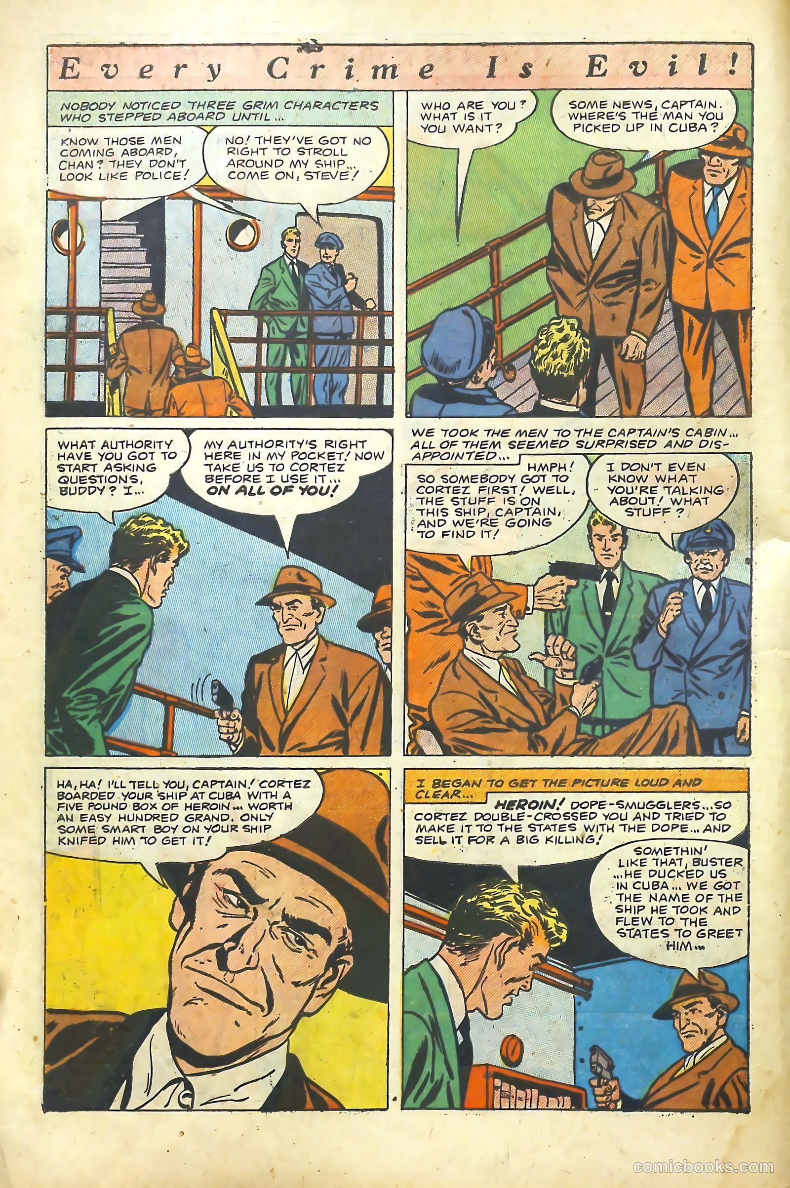 The Perfect Crime #18 (1951) — page 6 of 36