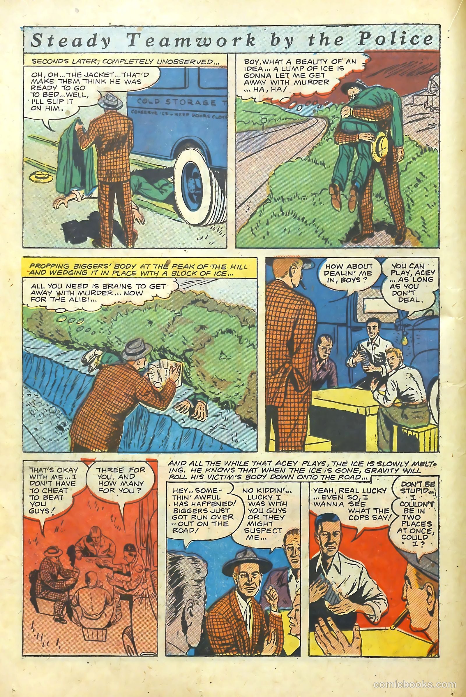 The Perfect Crime #18 (1951) — page 14 of 36