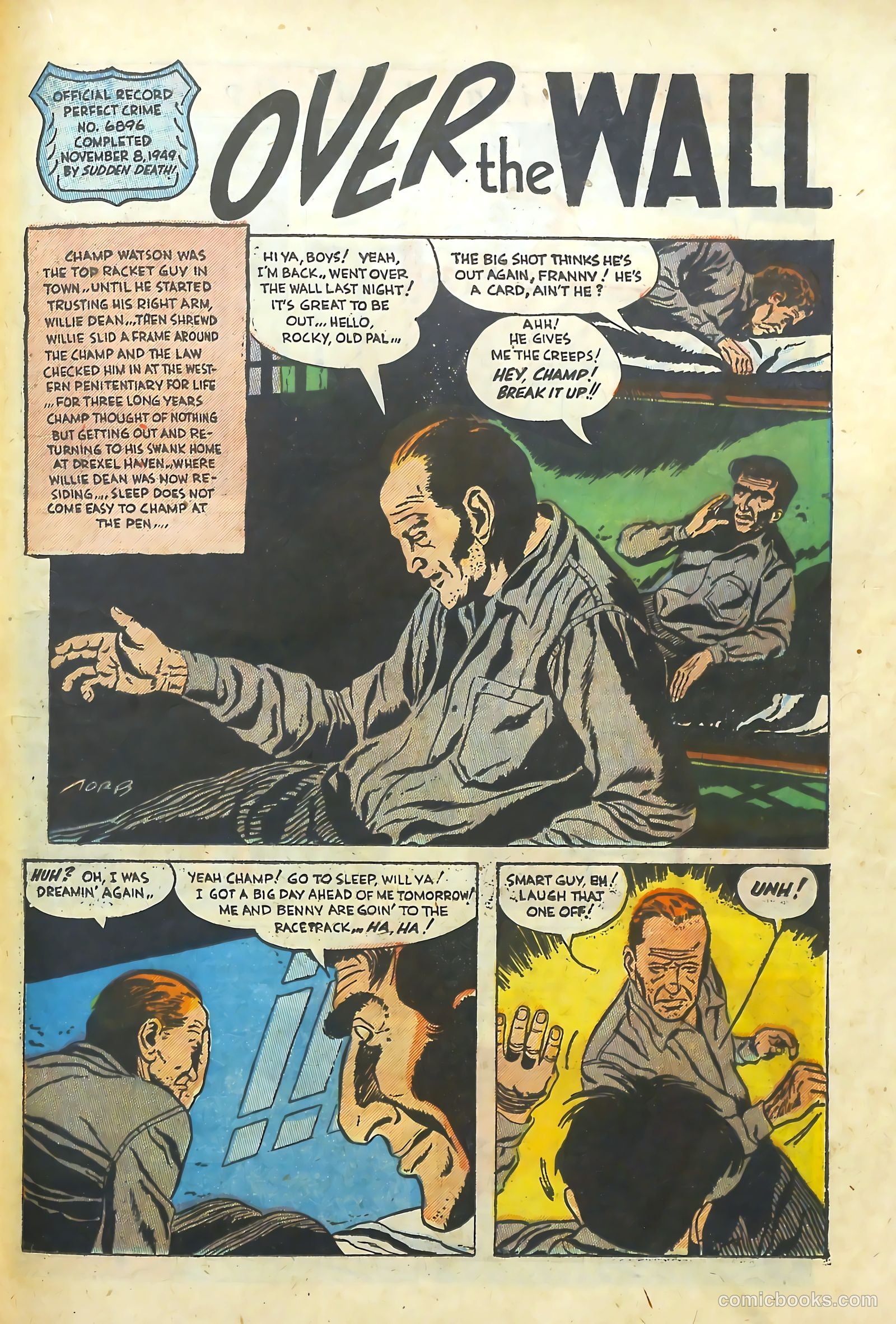 The Perfect Crime #18 (1951) — page 23 of 36