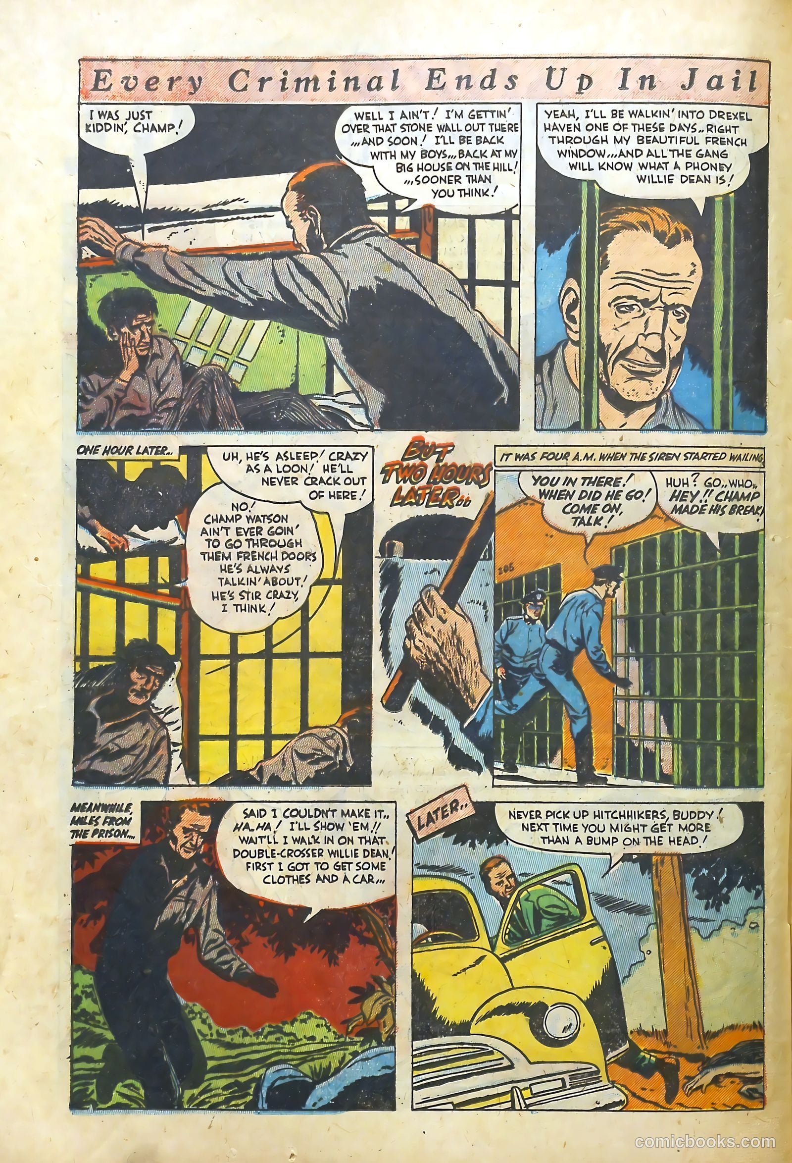 The Perfect Crime #18 (1951) — page 24 of 36
