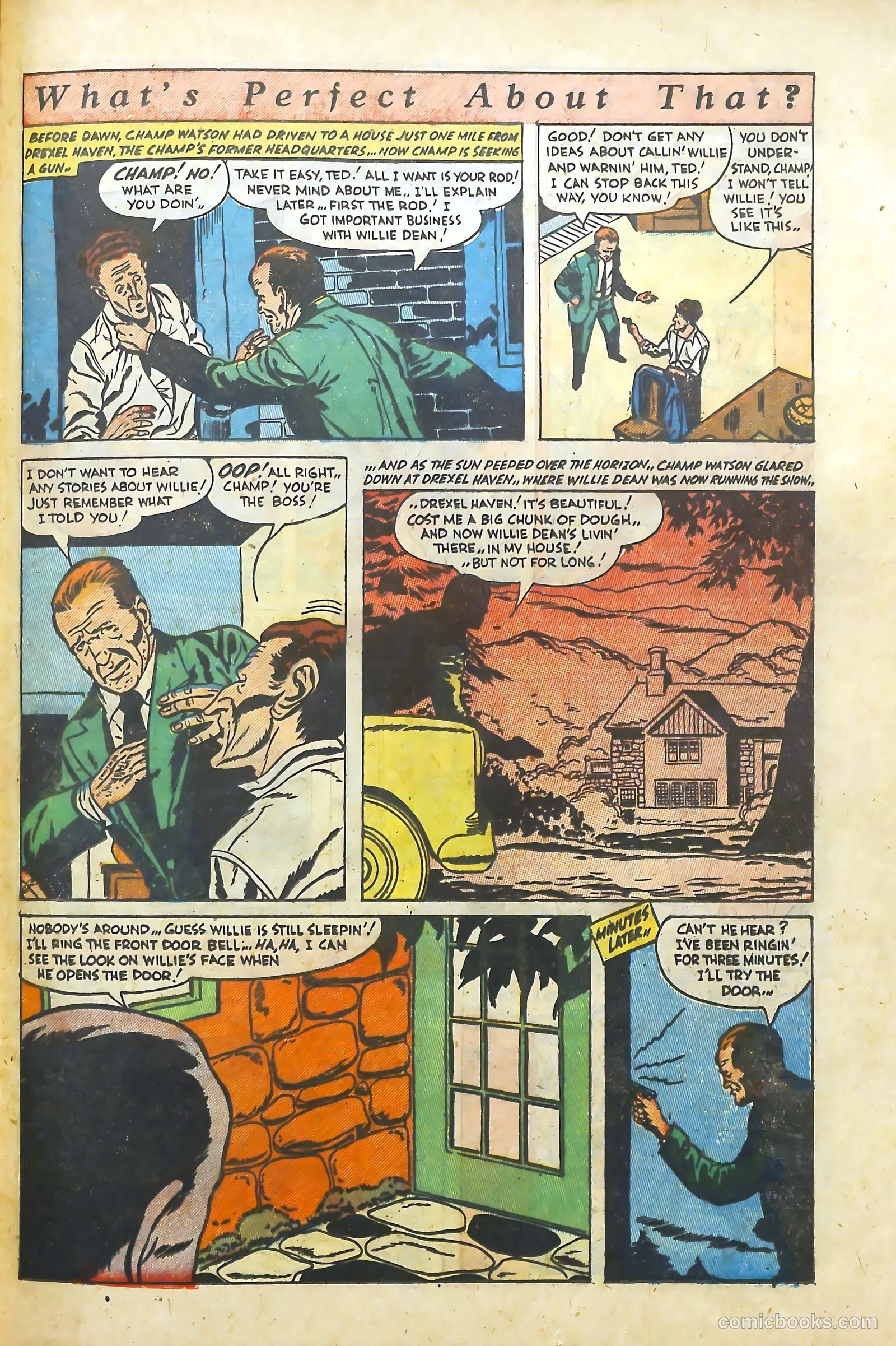 The Perfect Crime #18 (1951) — page 25 of 36