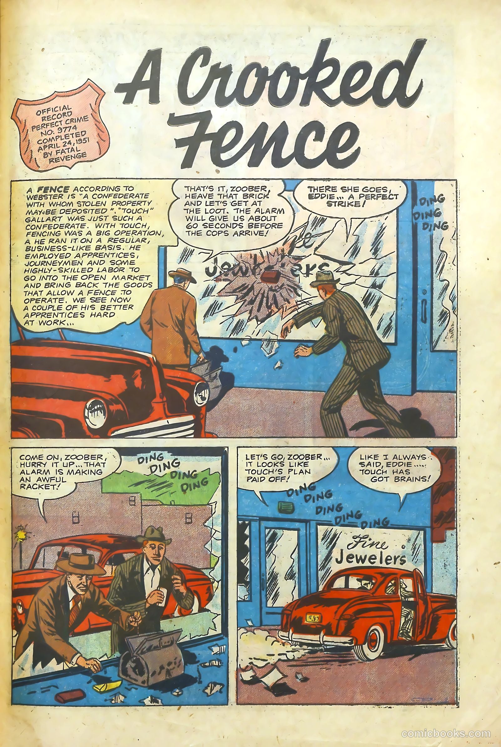 The Perfect Crime #18 (1951) — page 31 of 36