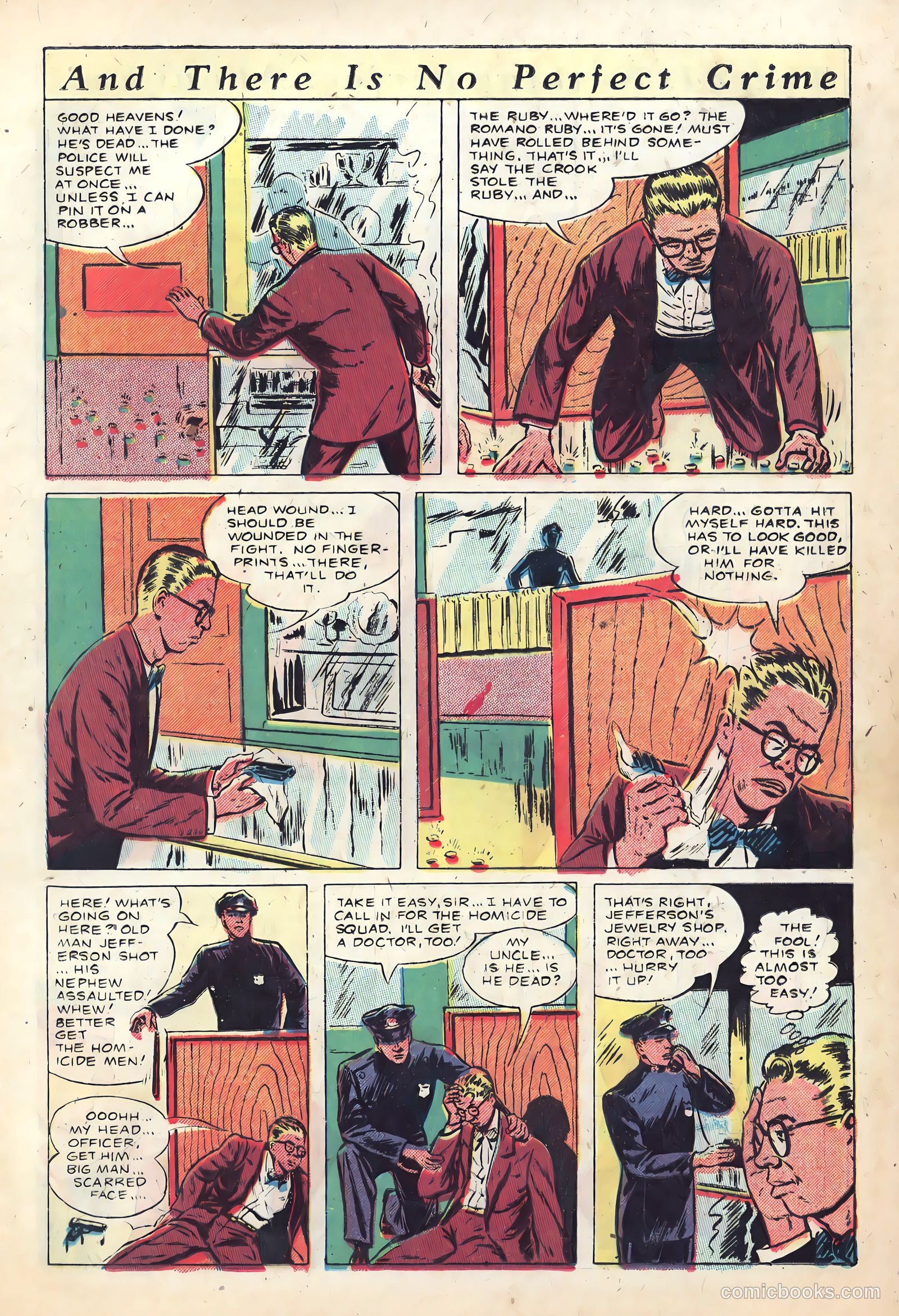 The Perfect Crime #19 (1951) — page 13 of 37