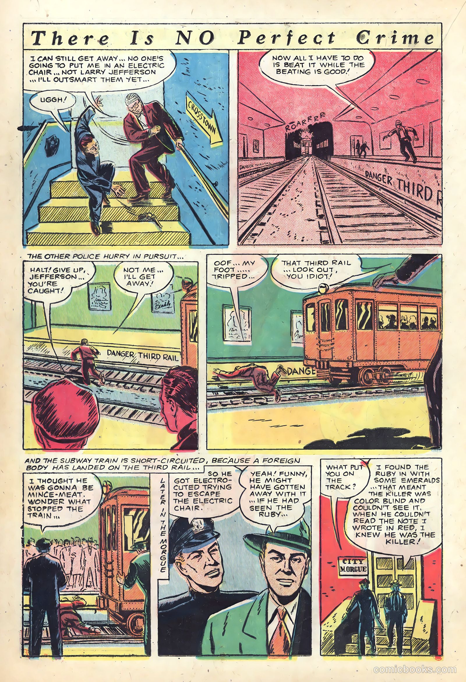 The Perfect Crime #19 (1951) — page 16 of 37