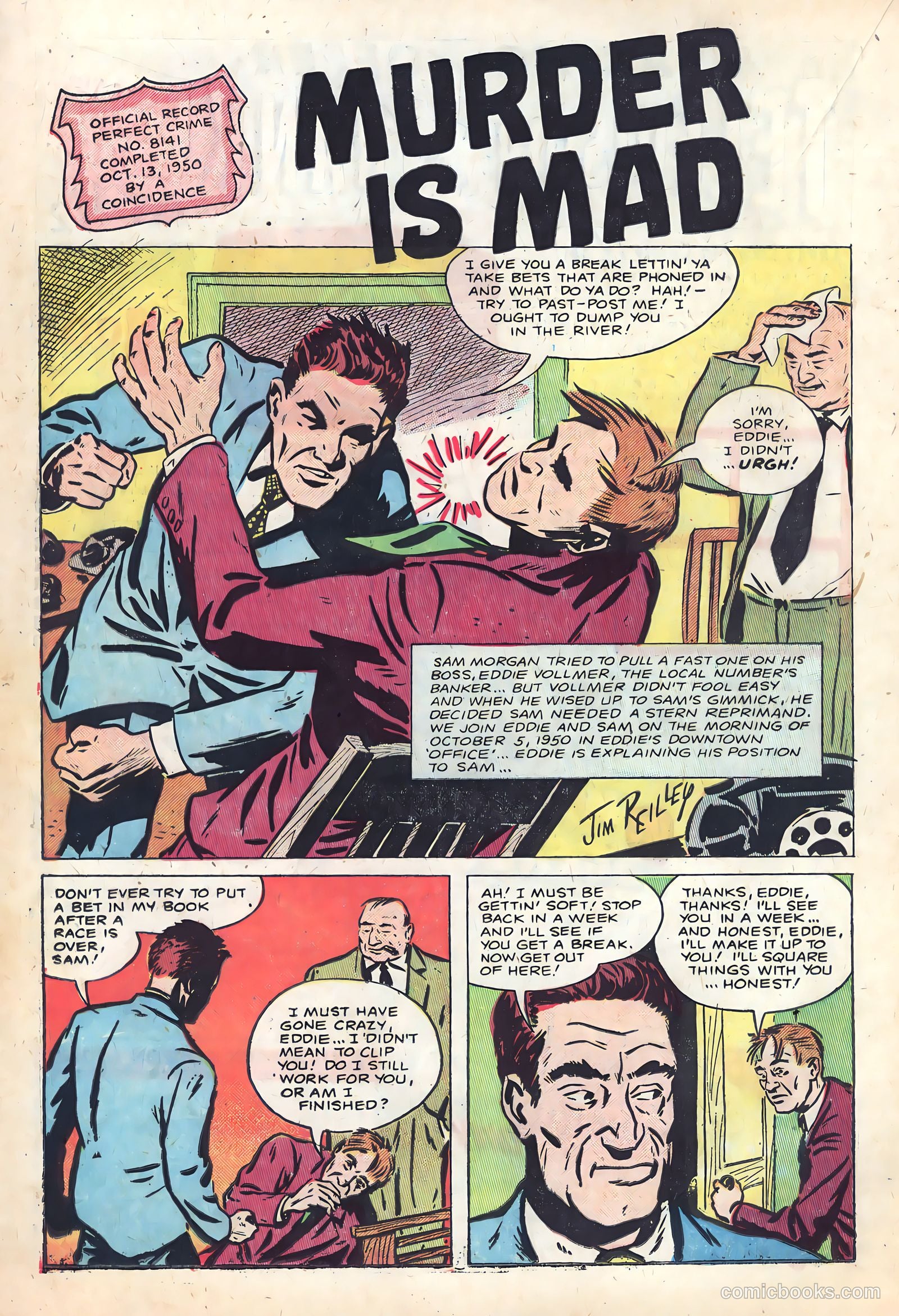 The Perfect Crime #19 (1951) — page 18 of 37