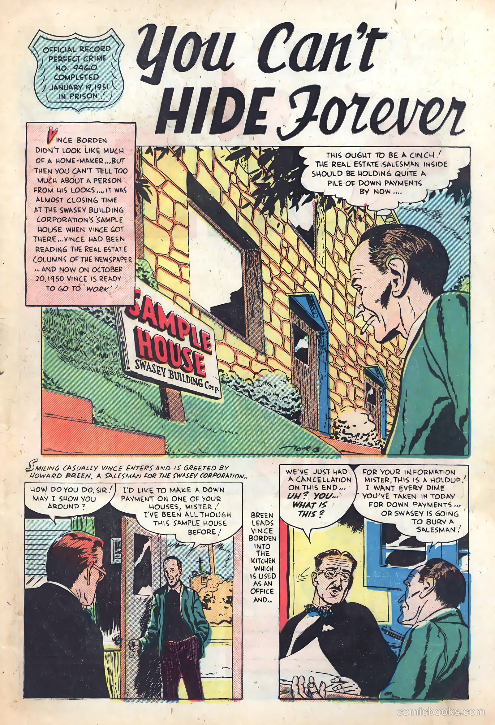 The Perfect Crime #19 (1951) — page 23 of 37