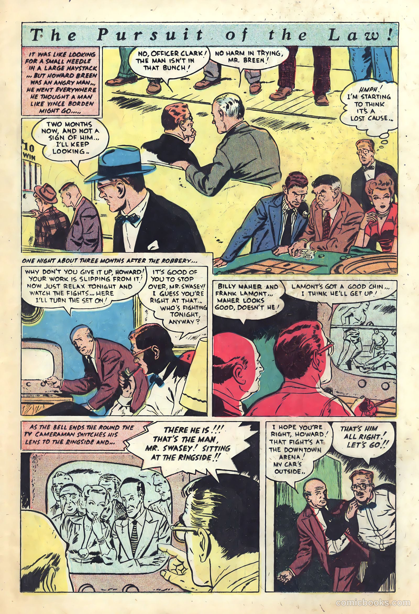 The Perfect Crime #19 (1951) — page 25 of 37