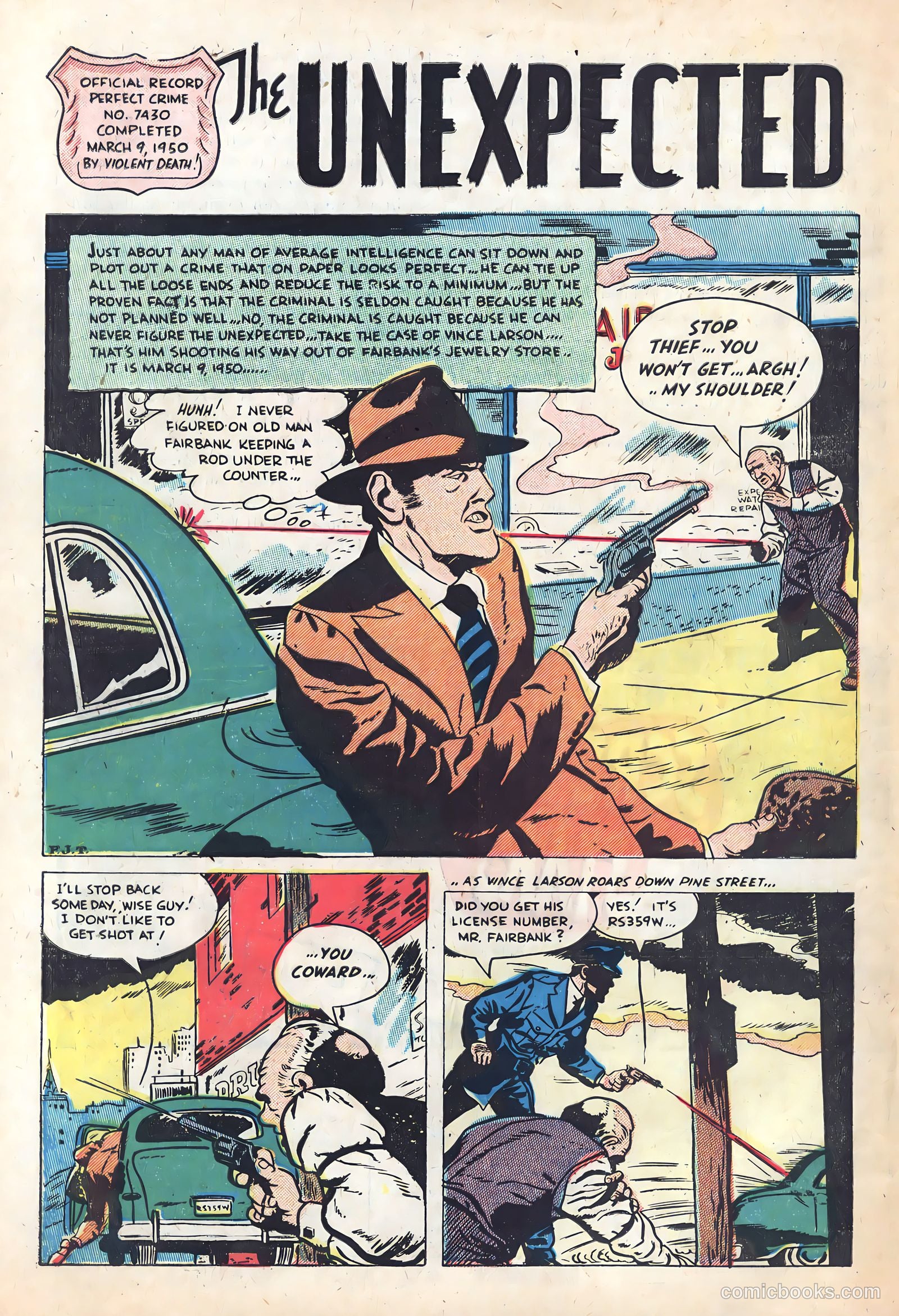 The Perfect Crime #19 (1951) — page 30 of 37