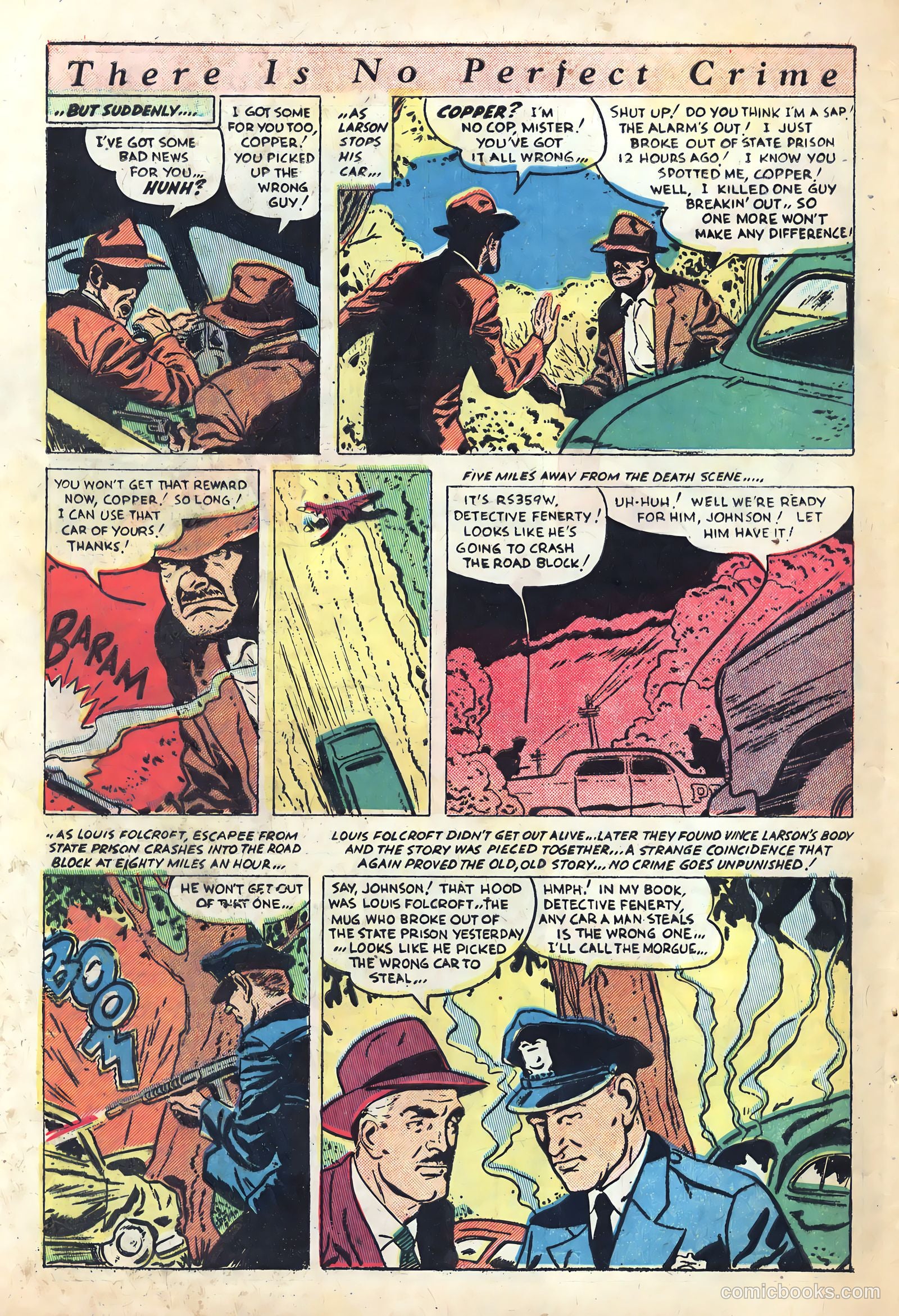 The Perfect Crime #19 (1951) — page 32 of 37