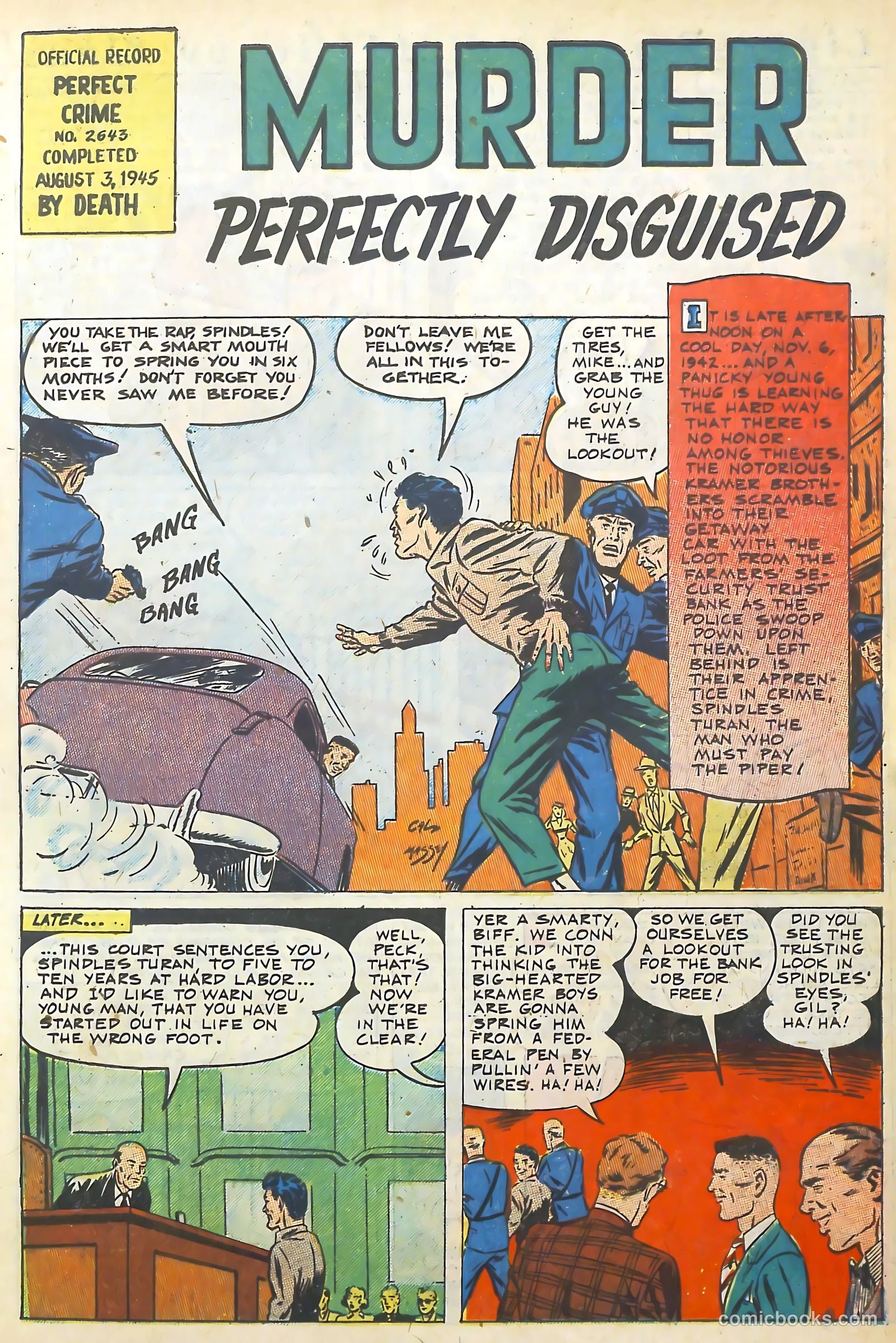The Perfect Crime #2 (1950) — page 11 of 52