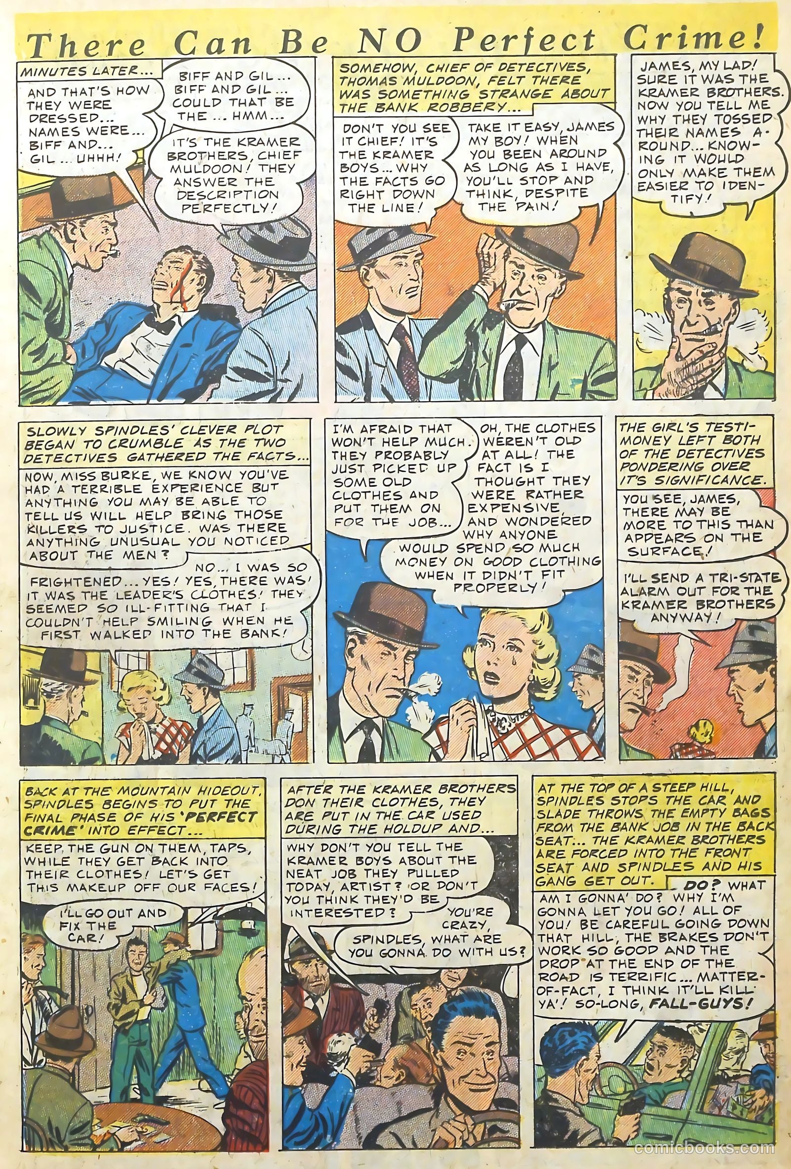 The Perfect Crime #2 (1950) — page 15 of 52