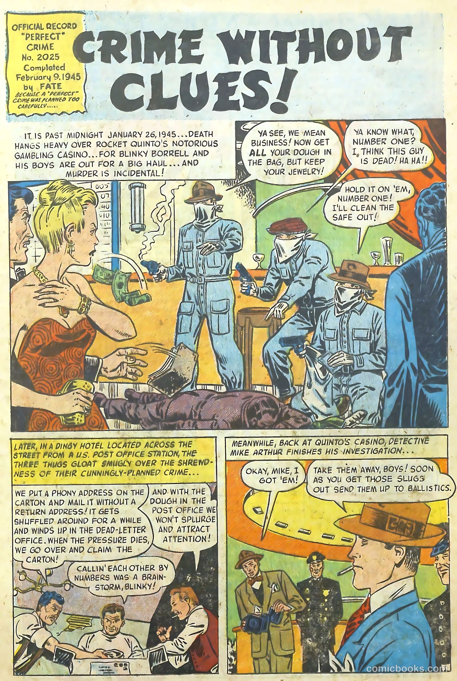 The Perfect Crime #2 (1950) — page 19 of 52