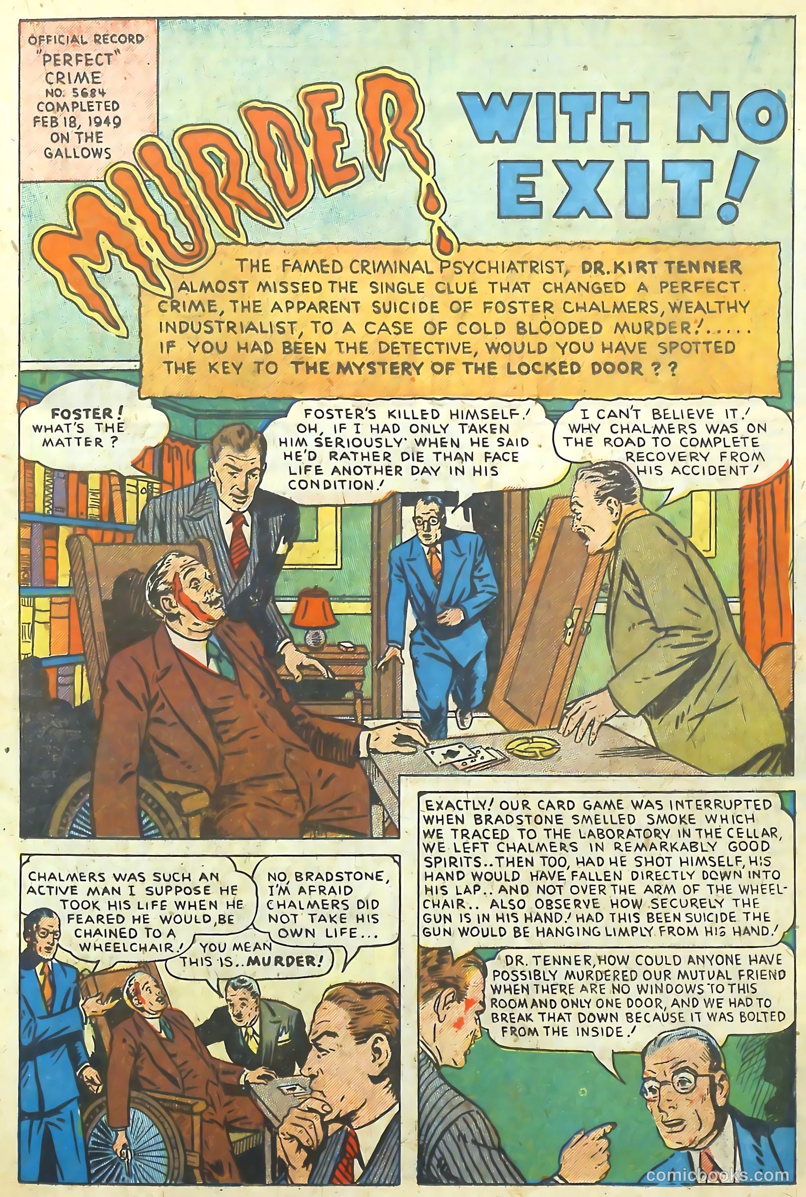 The Perfect Crime #2 (1950) — page 25 of 52