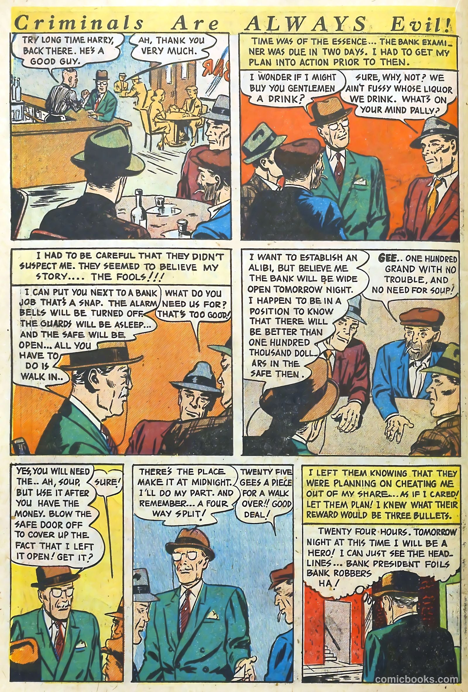 The Perfect Crime #2 (1950) — page 30 of 52