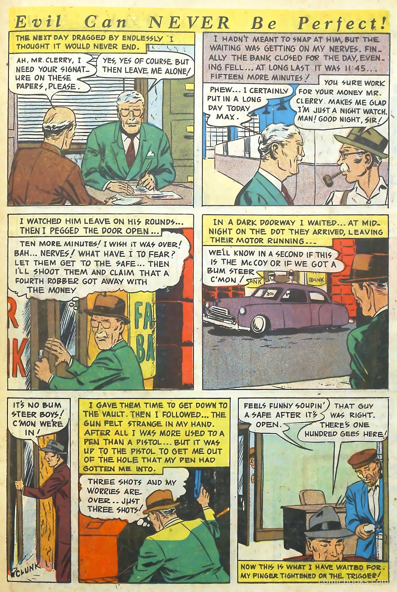 The Perfect Crime #2 (1950) — page 31 of 52
