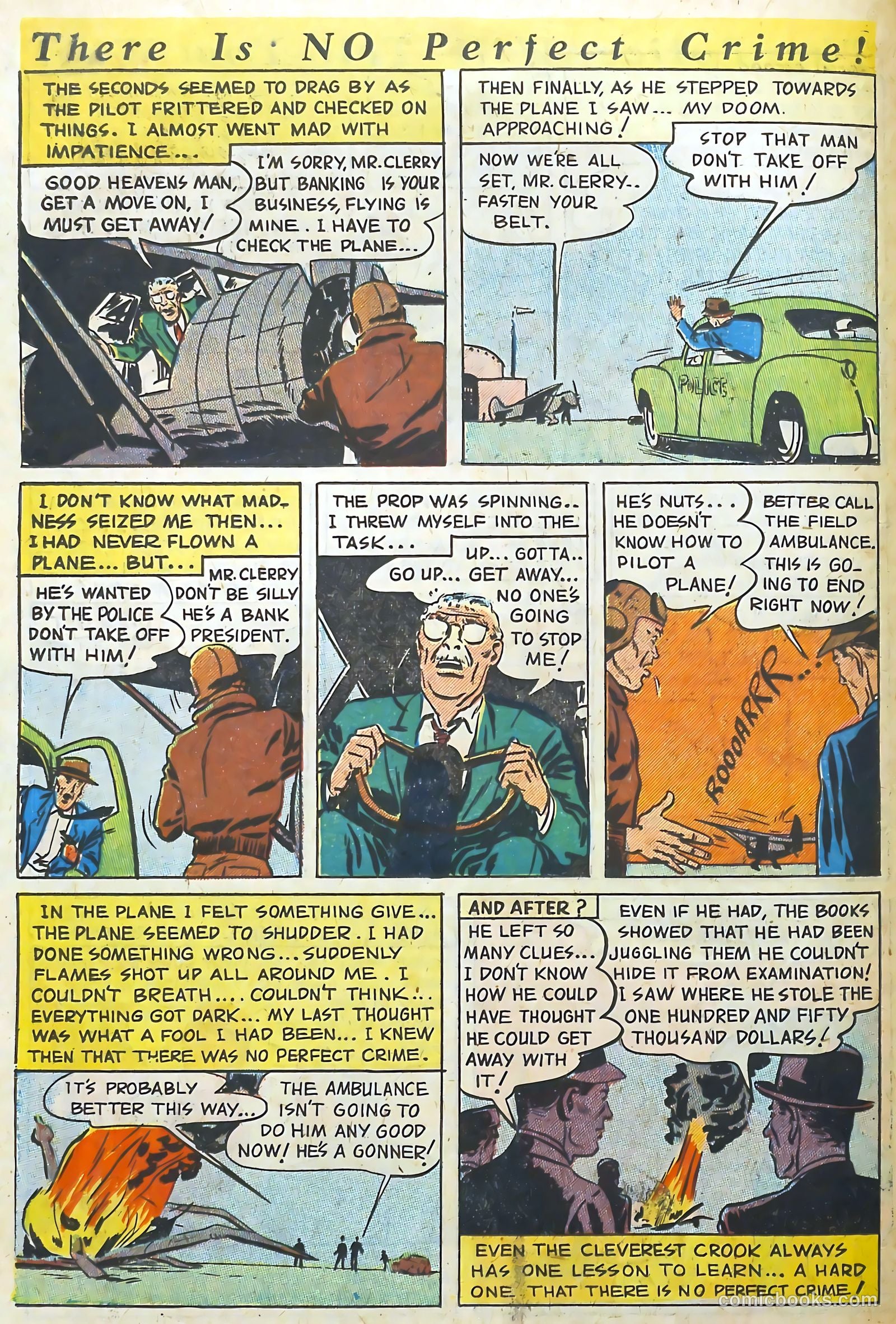The Perfect Crime #2 (1950) — page 36 of 52
