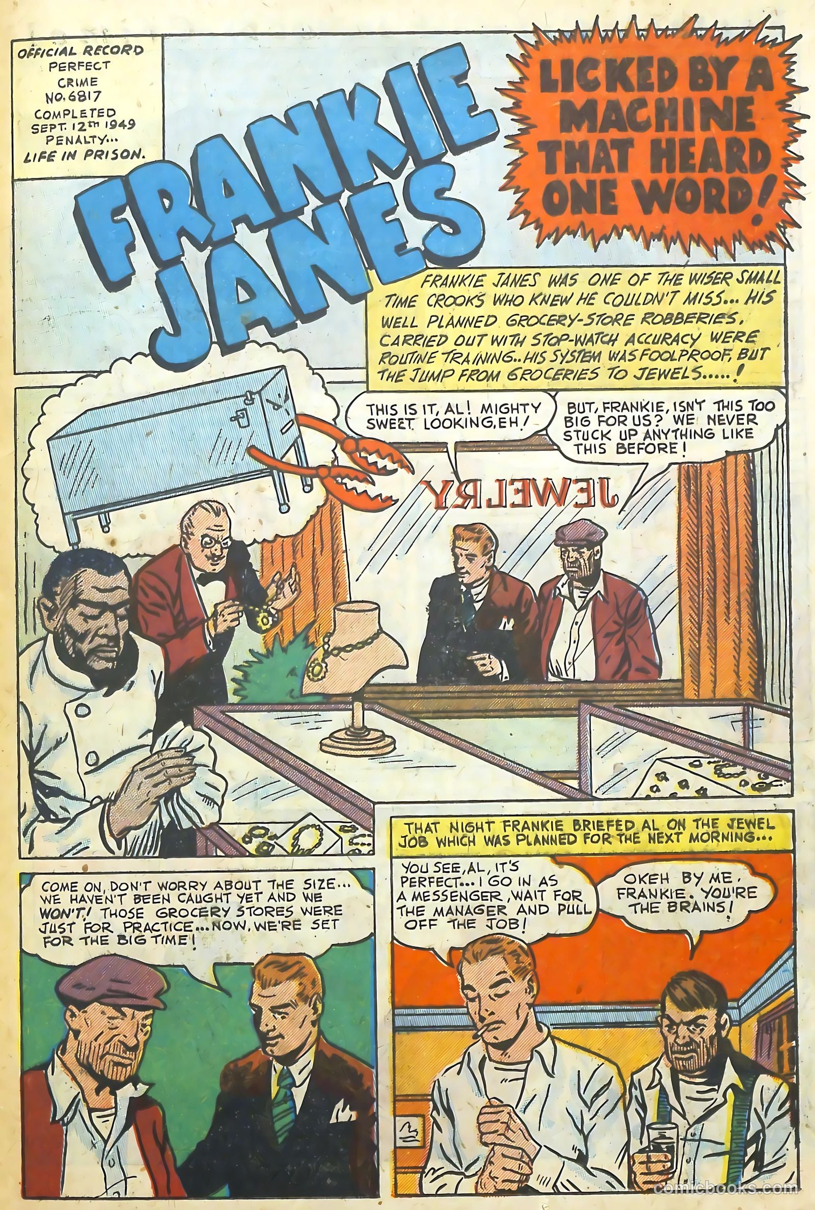The Perfect Crime #2 (1950) — page 37 of 52