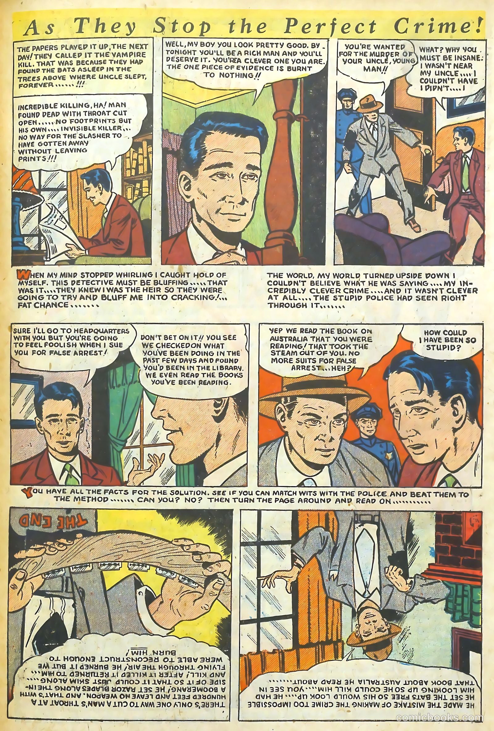 The Perfect Crime #2 (1950) — page 45 of 52