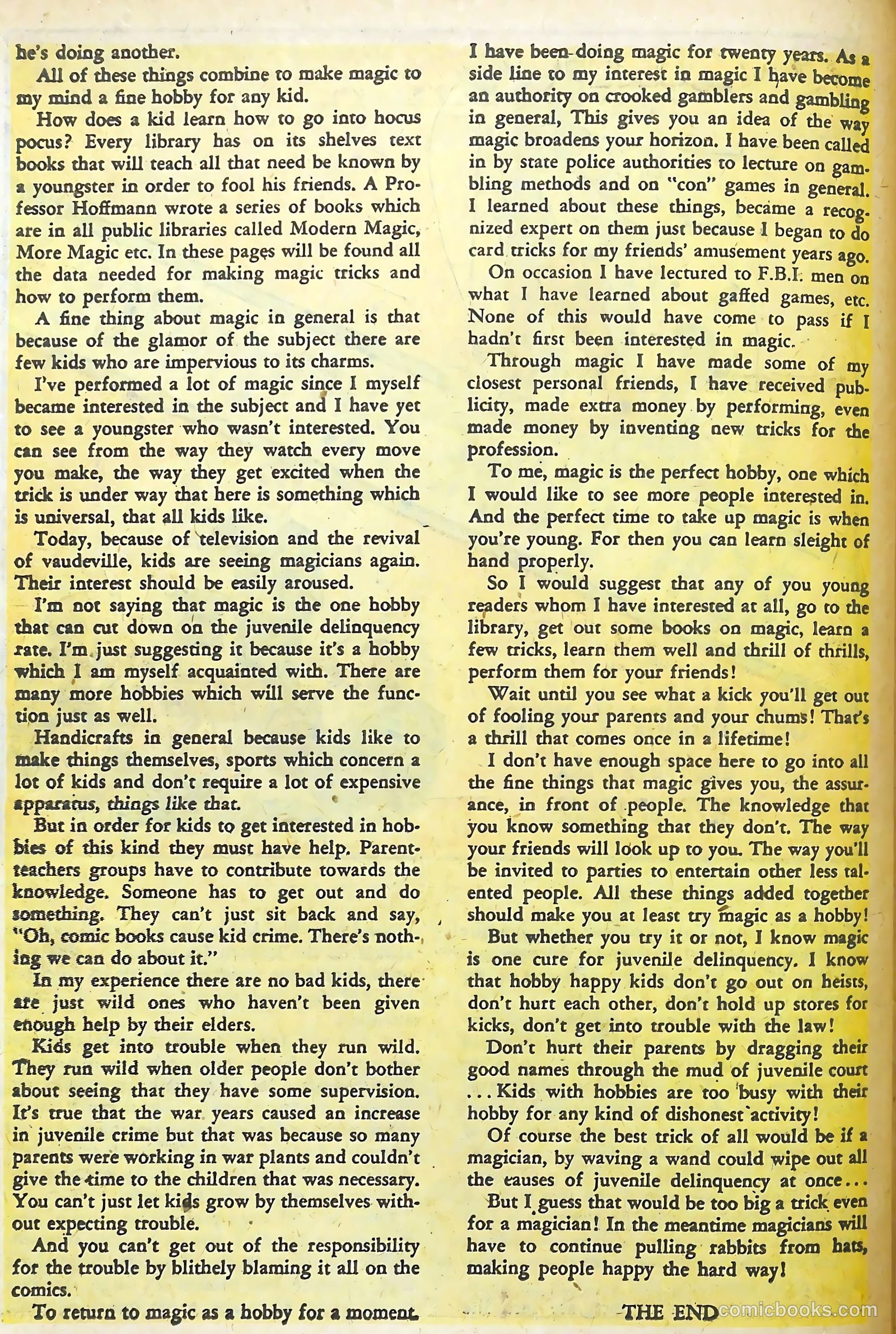 The Perfect Crime #2 (1950) — page 48 of 52