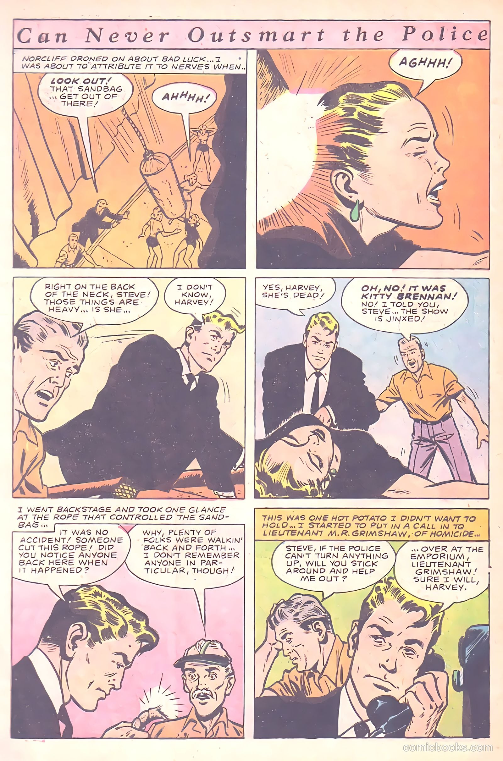 The Perfect Crime #20 (1952) — page 5 of 37