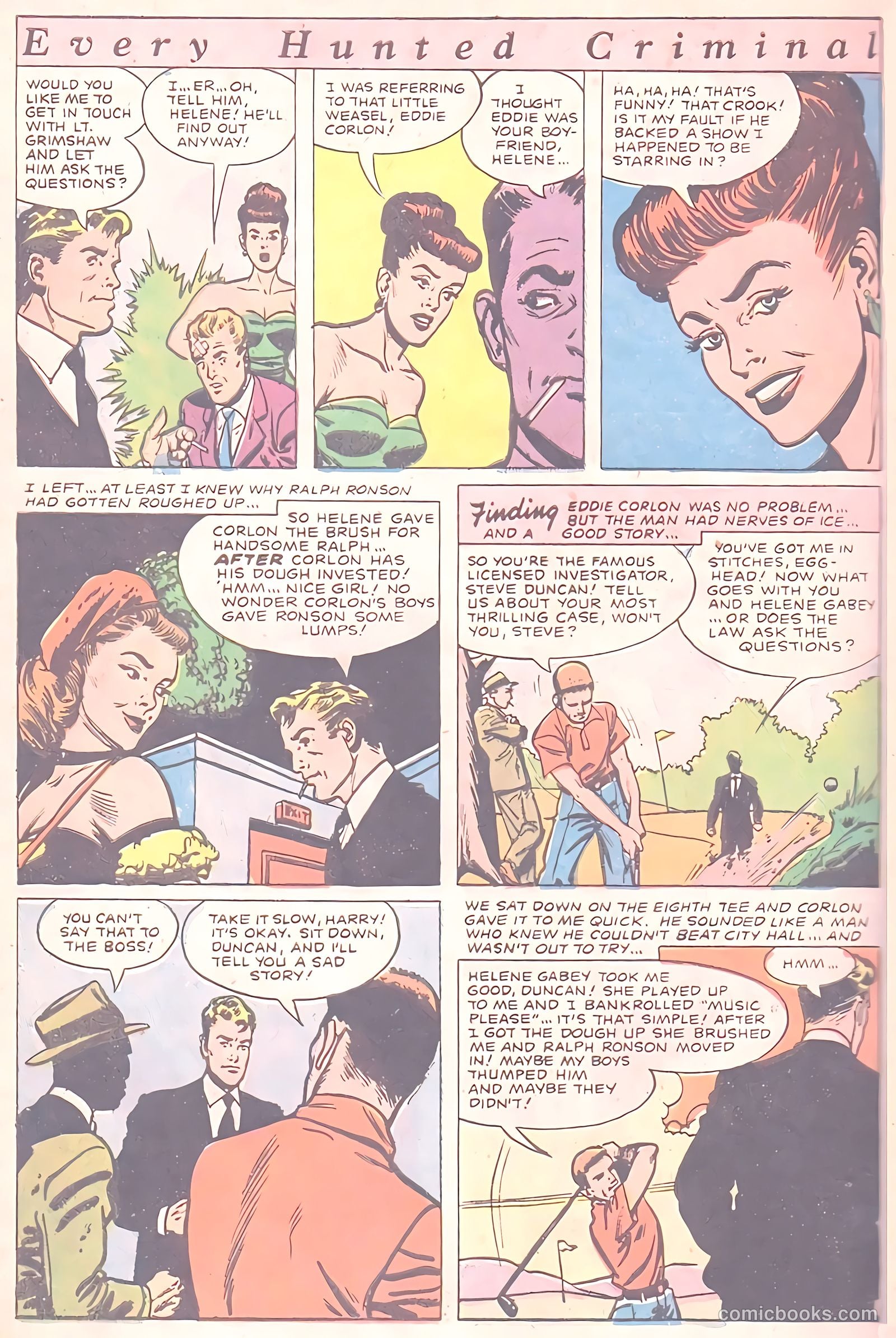 The Perfect Crime #20 (1952) — page 8 of 37