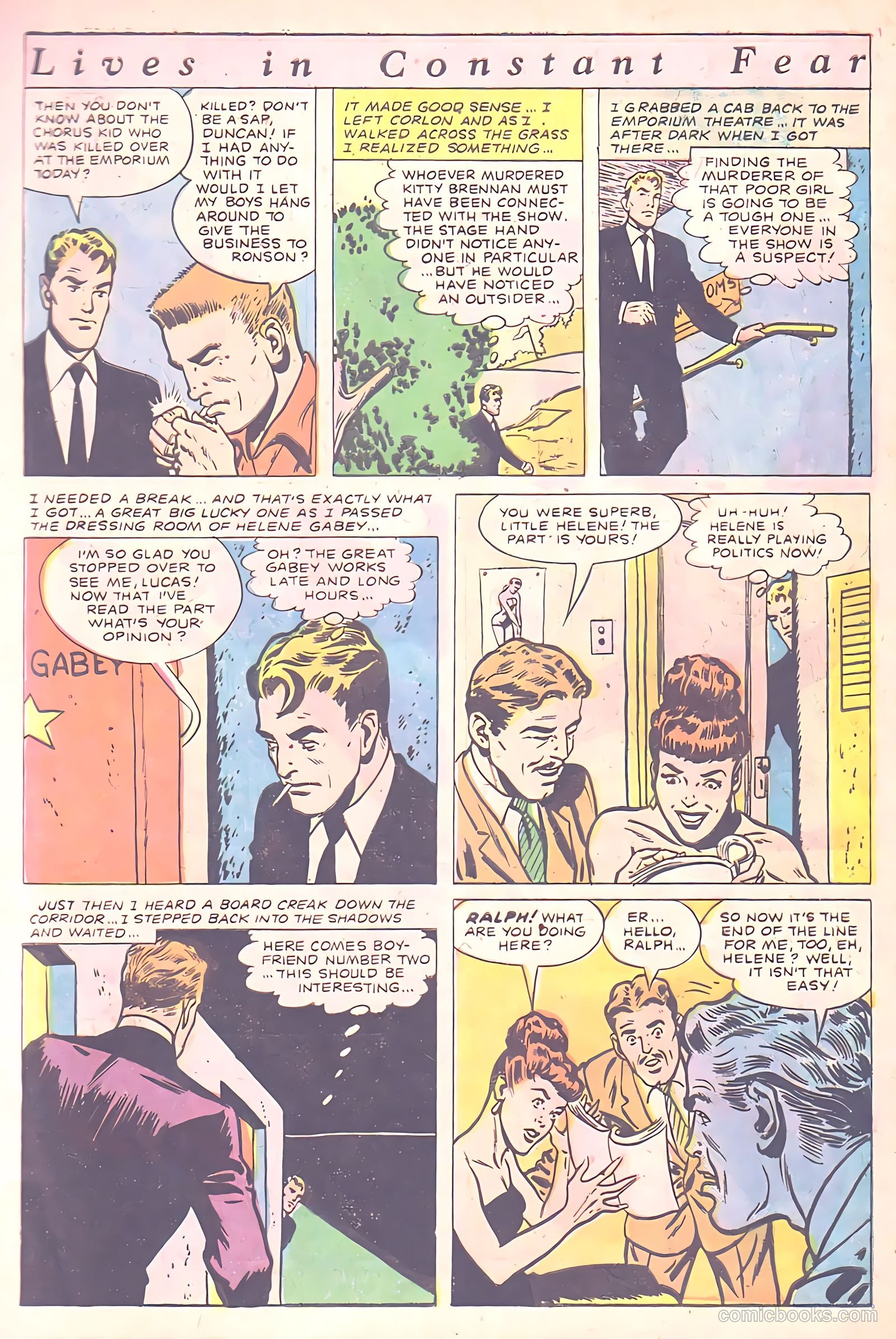 The Perfect Crime #20 (1952) — page 9 of 37