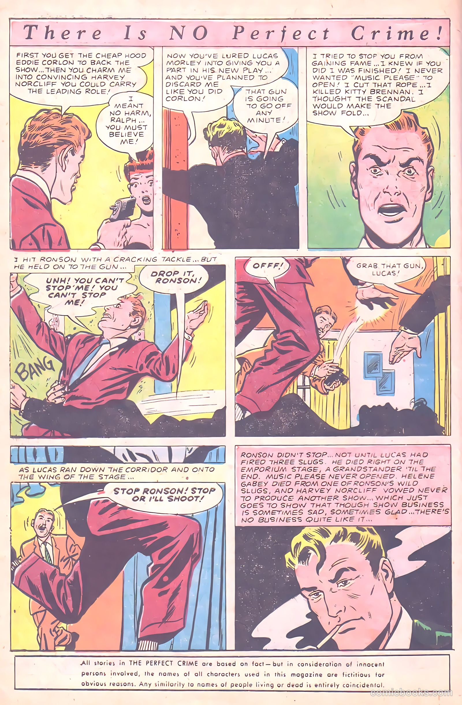 The Perfect Crime #20 (1952) — page 10 of 37