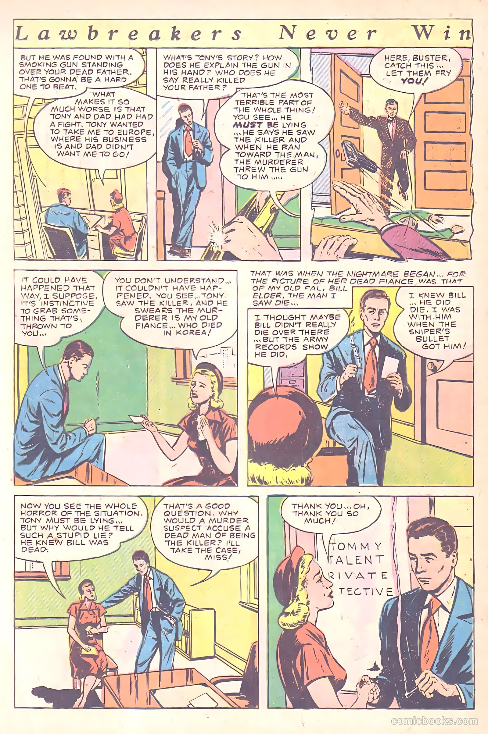 The Perfect Crime #20 (1952) — page 13 of 37