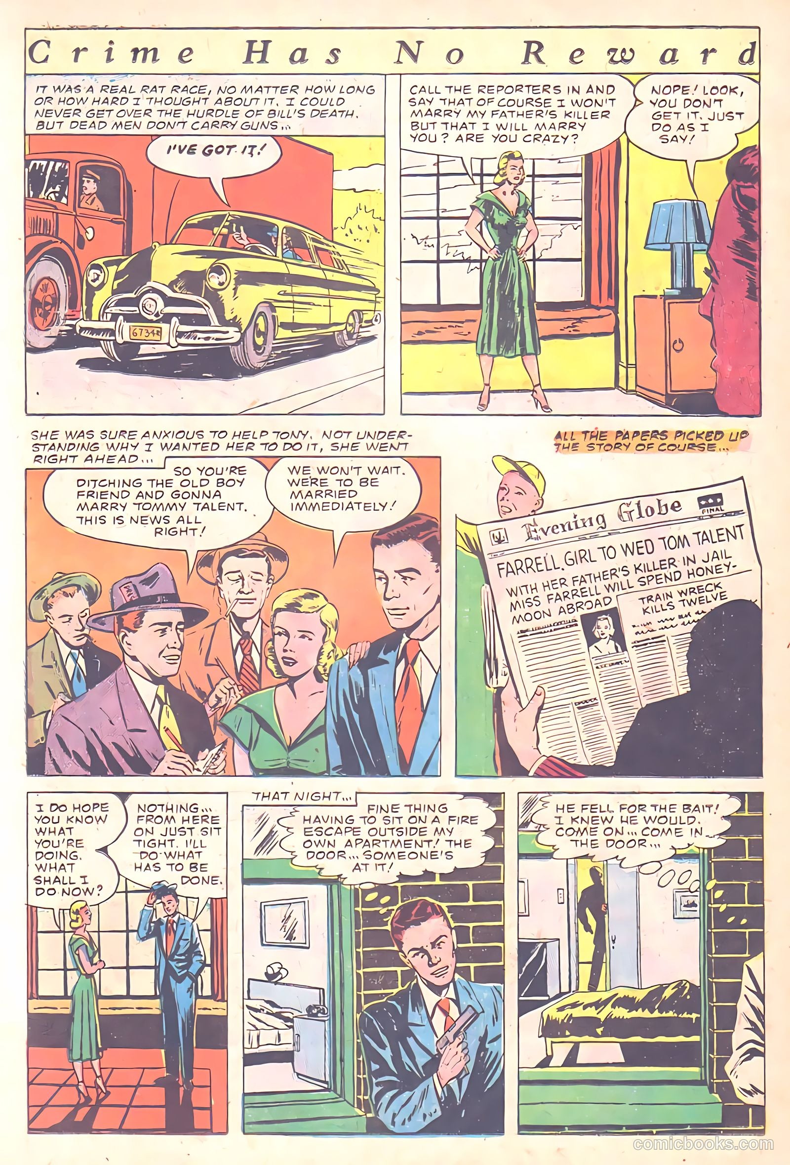 The Perfect Crime #20 (1952) — page 15 of 37