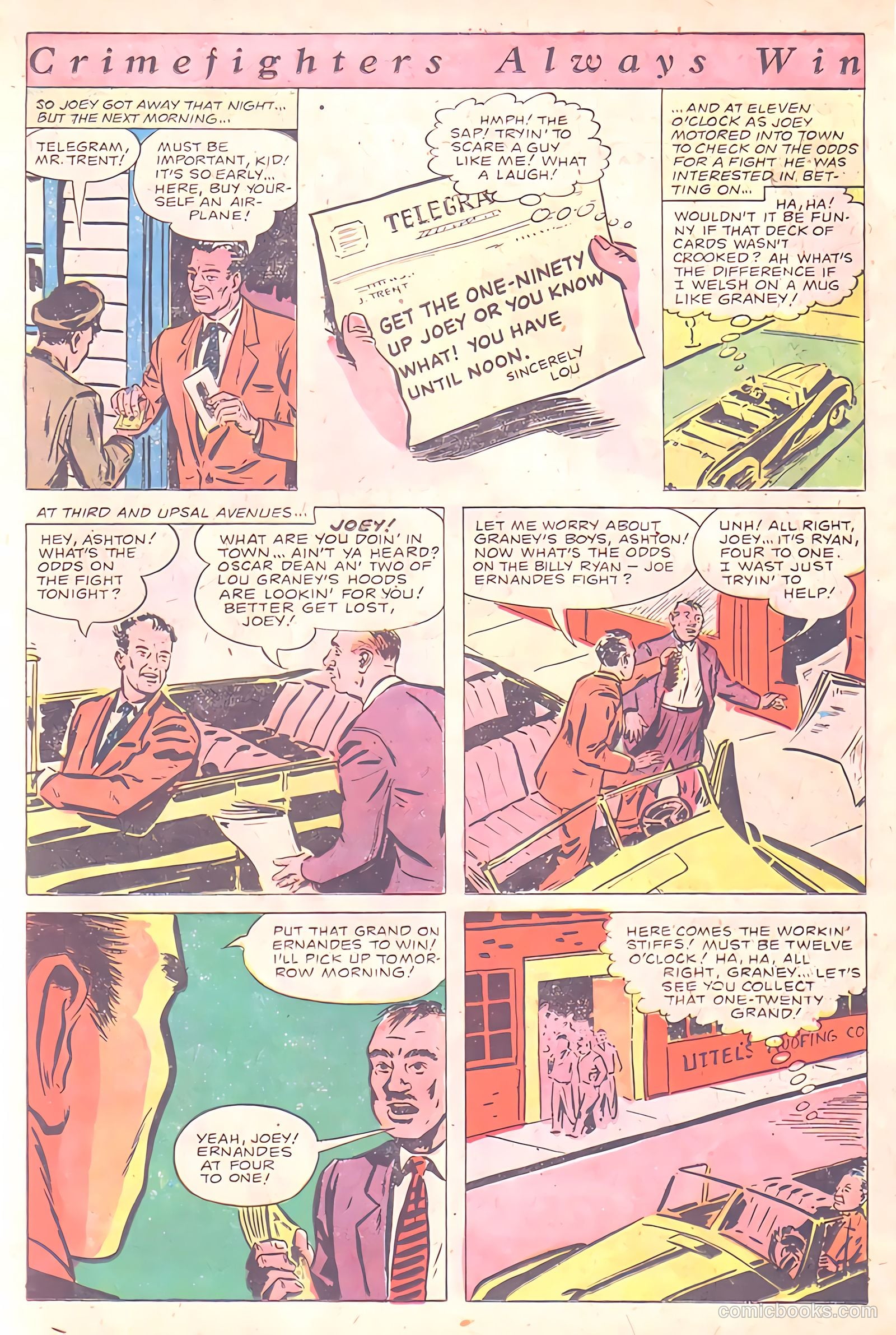 The Perfect Crime #20 (1952) — page 19 of 37