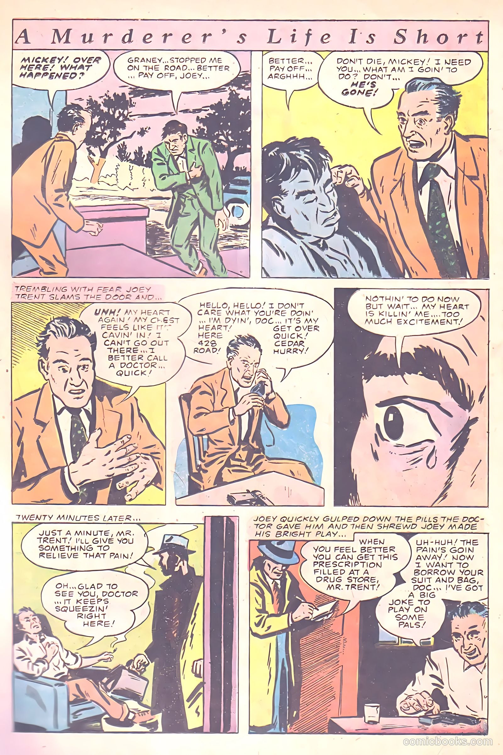 The Perfect Crime #20 (1952) — page 21 of 37