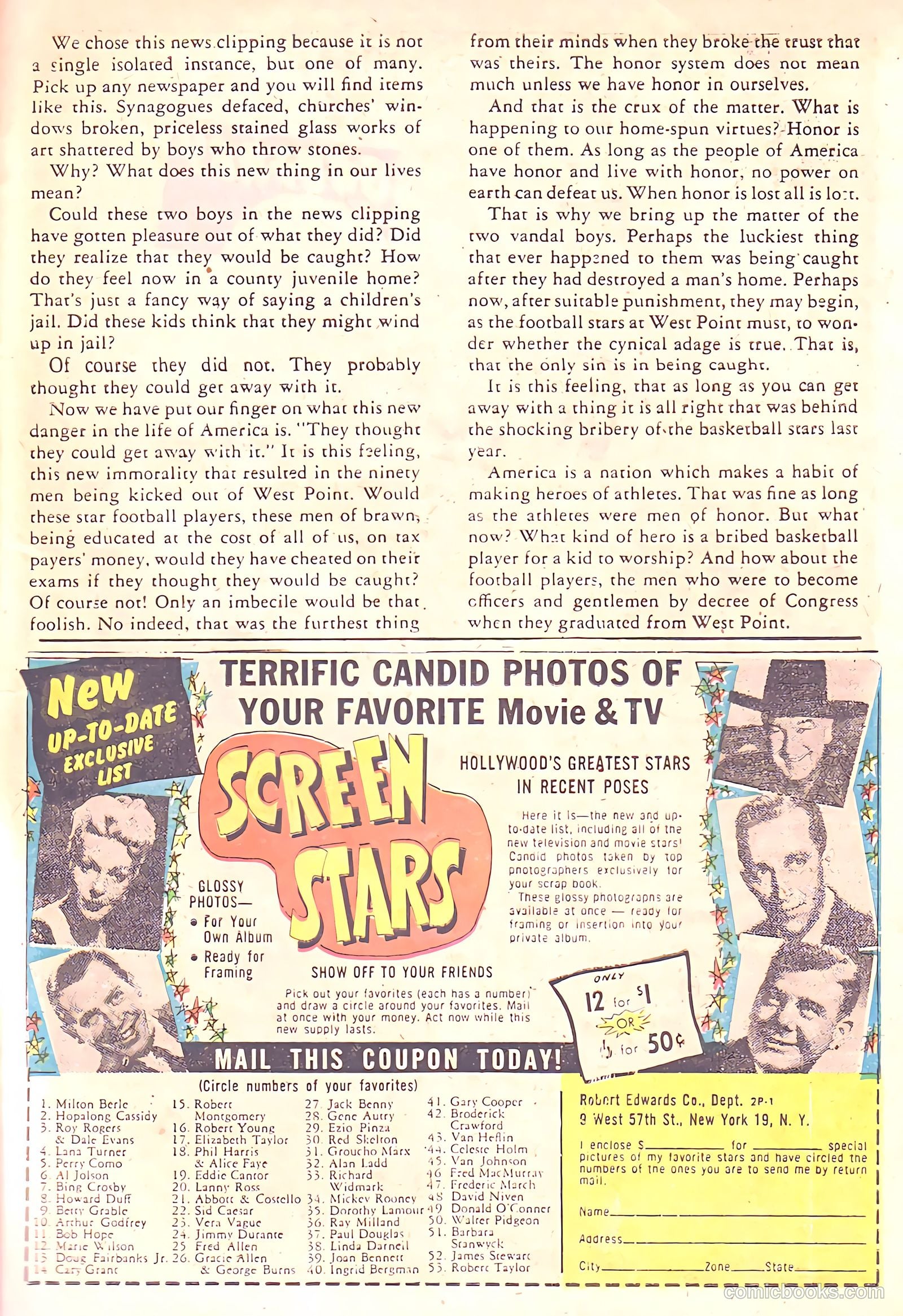 The Perfect Crime #20 (1952) — page 29 of 37