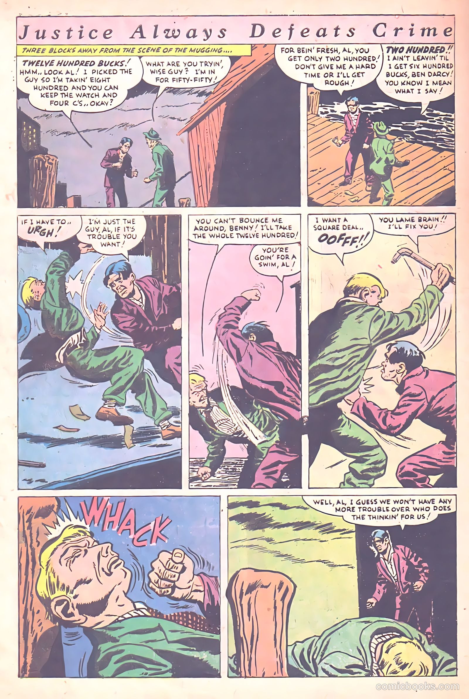 The Perfect Crime #20 (1952) — page 32 of 37